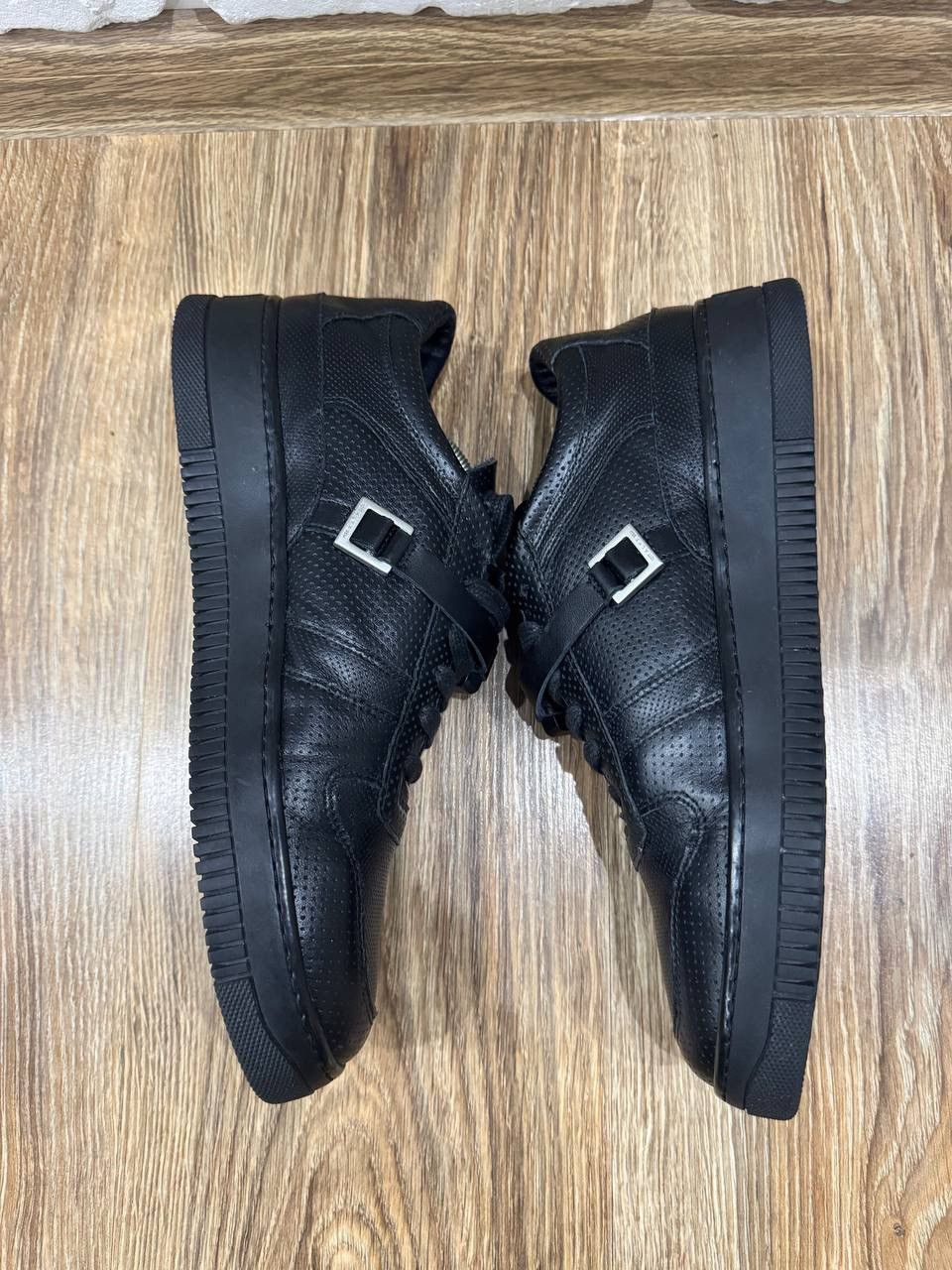 1017 ALYX 9SM 1017 ALYX 9SM Black Leather Buckle Sneakers Size US 8.5 / EU 41-42 - 15 Thumbnail
