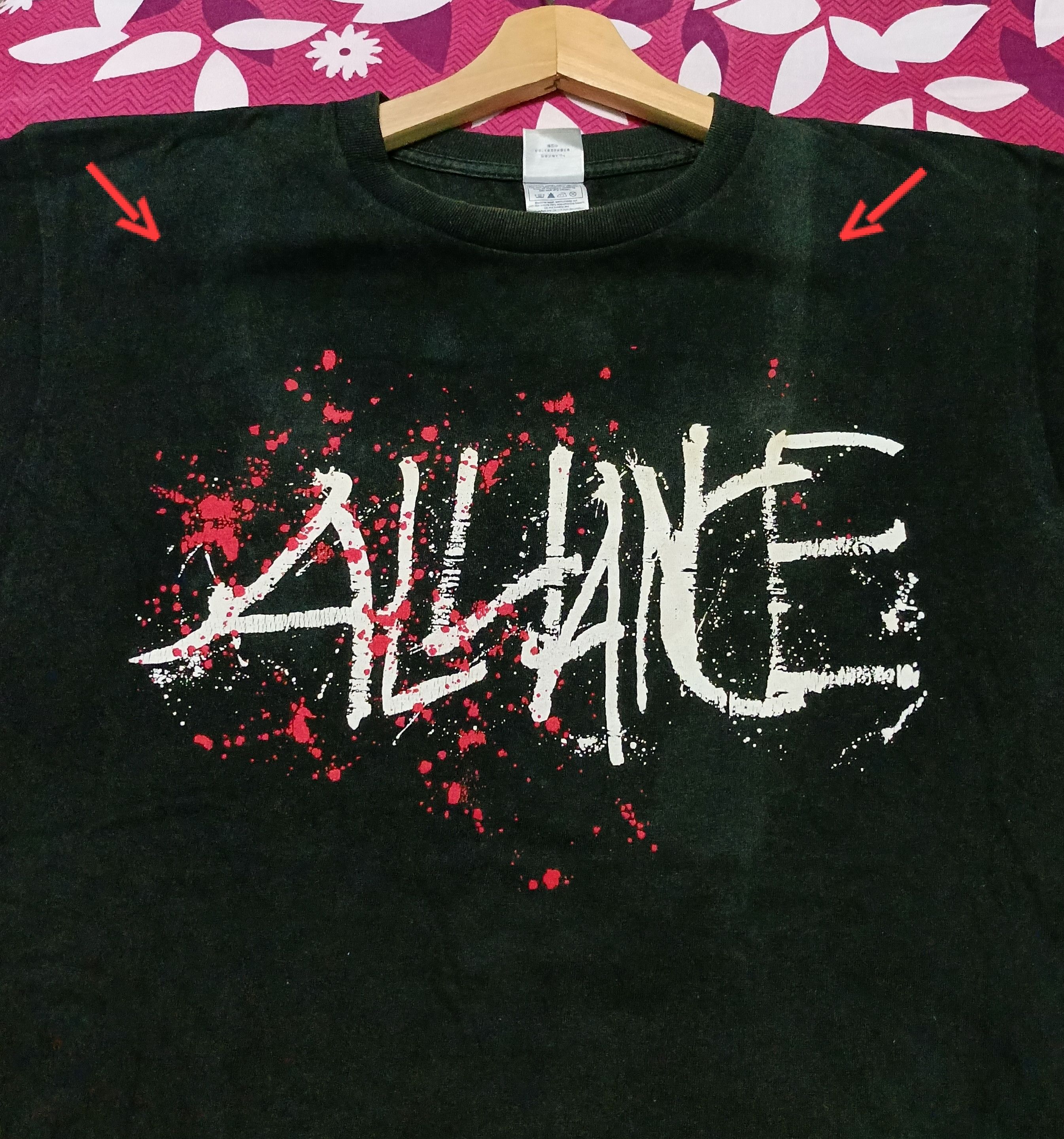Band Tees LAST ALLIANCE Band Tshirts Size US L / EU 52-54 / 3 - 5 Thumbnail