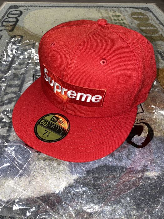Supreme Supreme Sharpie Box Logo New Era Fitted Cap 7 3/8 | Grailed
