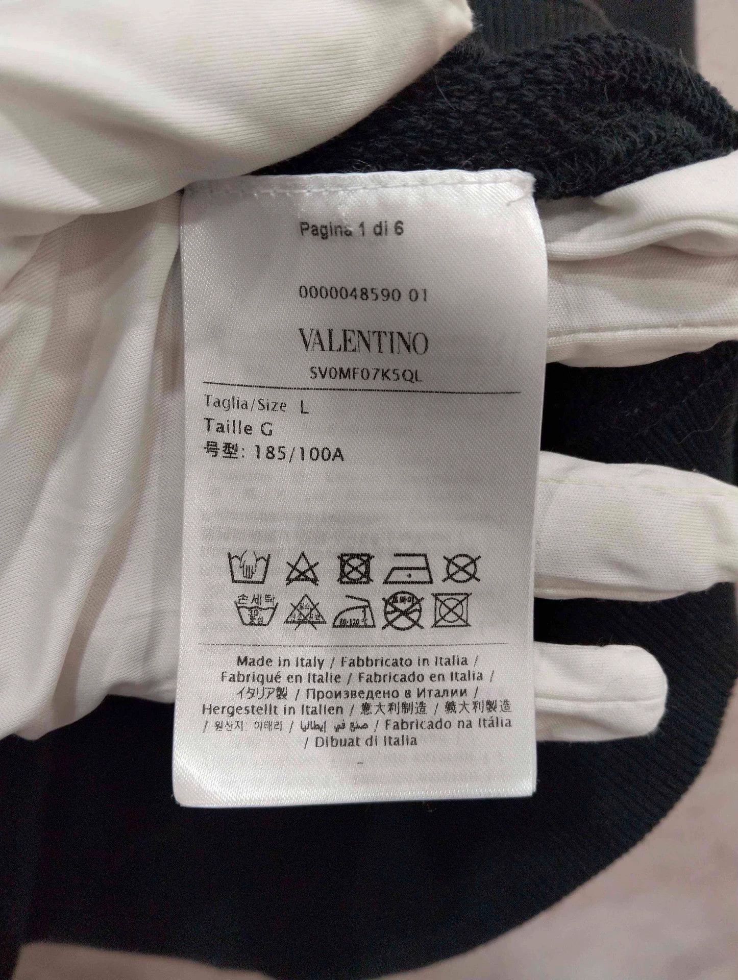 Valentino VALENTINO L sweatshirt Size US L / EU 52-54 / 3 - 4 Thumbnail