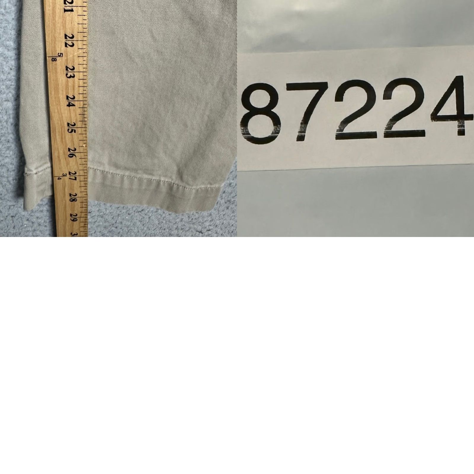 Polo Ralph Lauren Polo Ralph Lauren Pants Slim Fit Khakis Tan Beige 34 x 30 Flat Front Chino Men Casual Business Travel Size US S / EU 44-46 / 1 - 8 Thumbnail