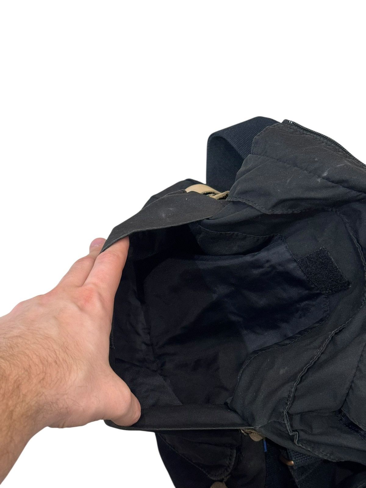 Fjallraven Fjallraven Vintage Black Shoulder School Strap Bag Size ONE SIZE - 8 Thumbnail