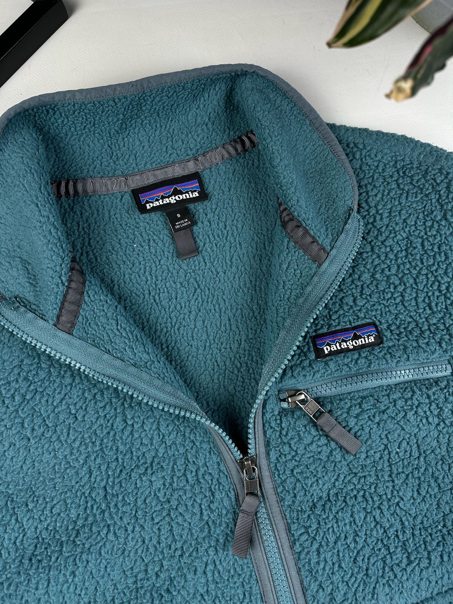 Patagonia Vintage 90s Patagonia Fleece Full Deep Pile Sherpa Small Size US S / EU 44-46 / 1 - 3 Thumbnail