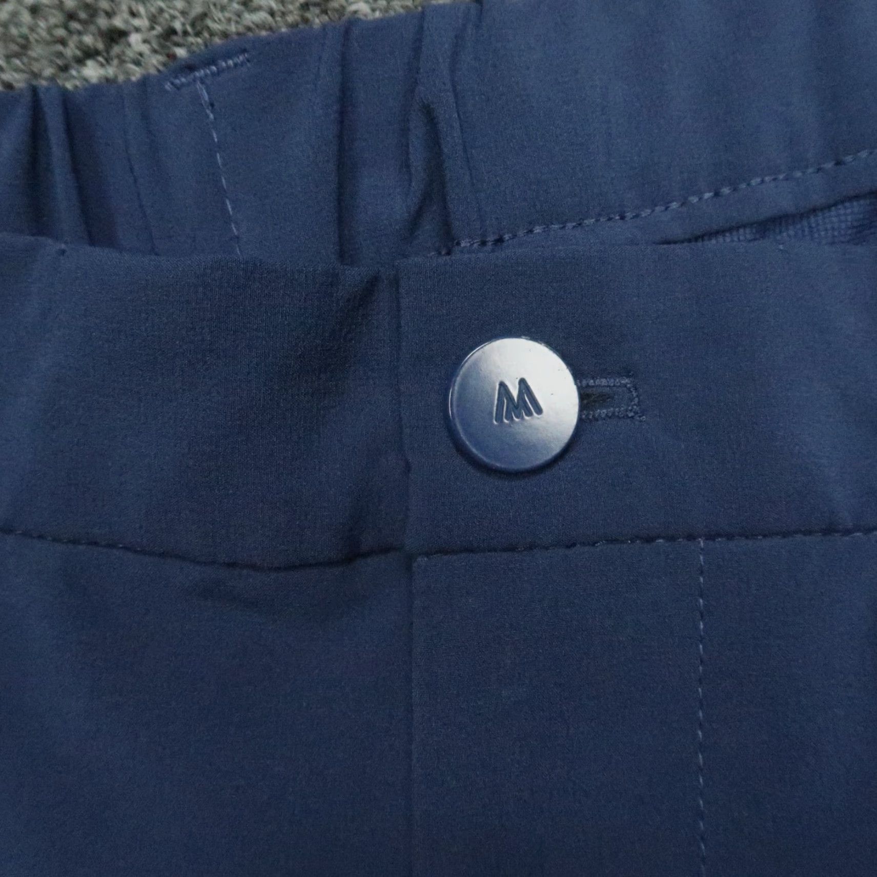 Mizzen+Main Mizzen+Main Pants Mens 34 Blue Helmsman Slim Performance Jogger Size US 34 / EU 50 - 4 Thumbnail