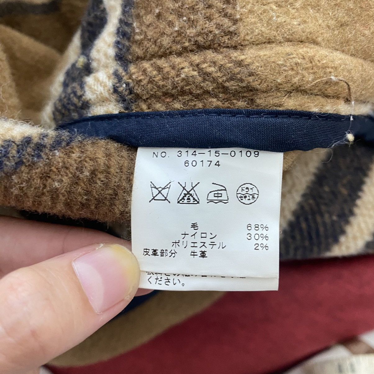 SHIPS SHIPS x PONTETORTO Italy Brown Hooded Wool Duffle Coat Size US M / EU 48-50 / 2 - 8 Thumbnail