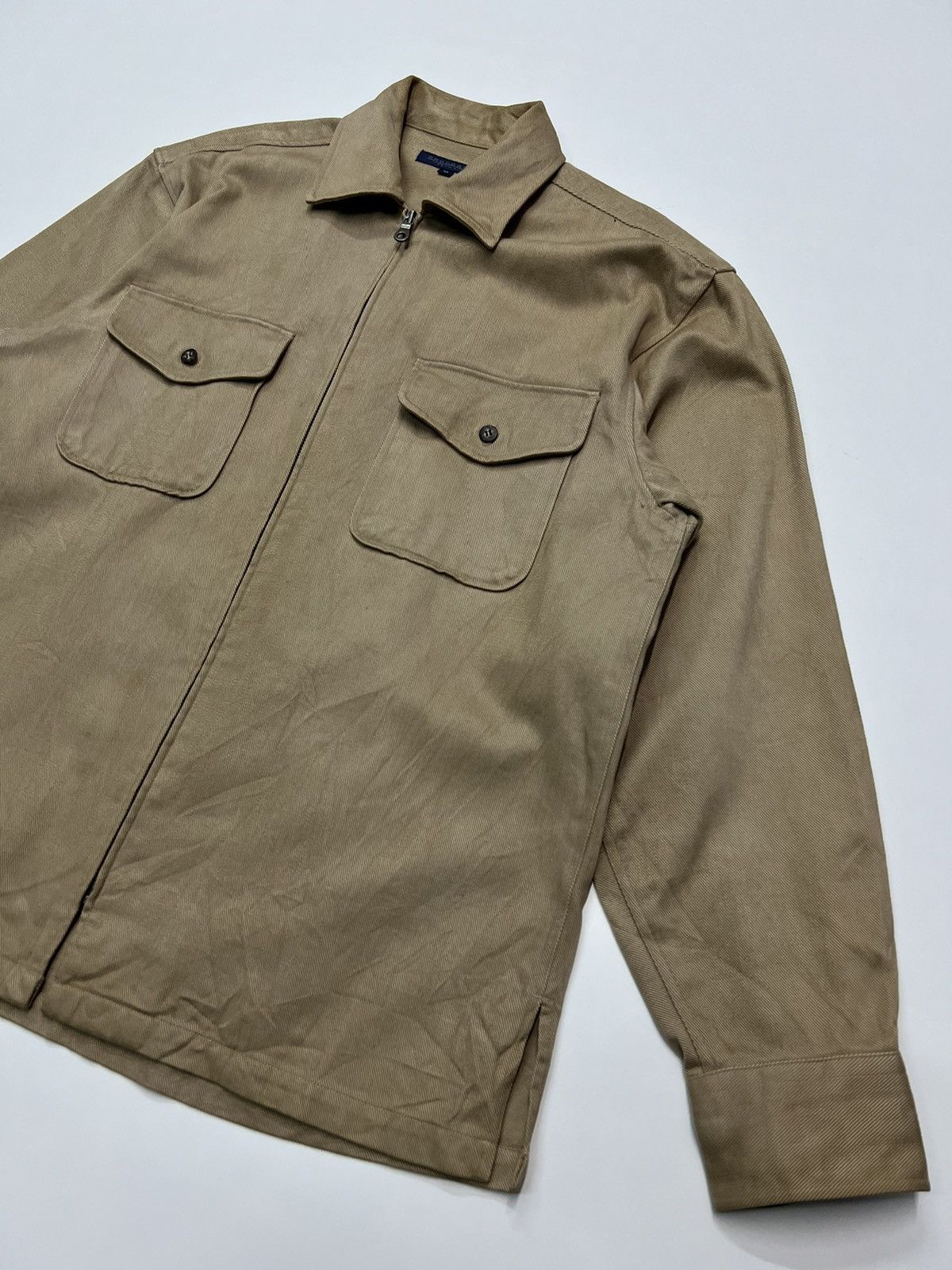 Japanese Brand × Vintage CROCODILE ZIPPER JACKET Size US M / EU 48-50 / 2 - 3 Thumbnail