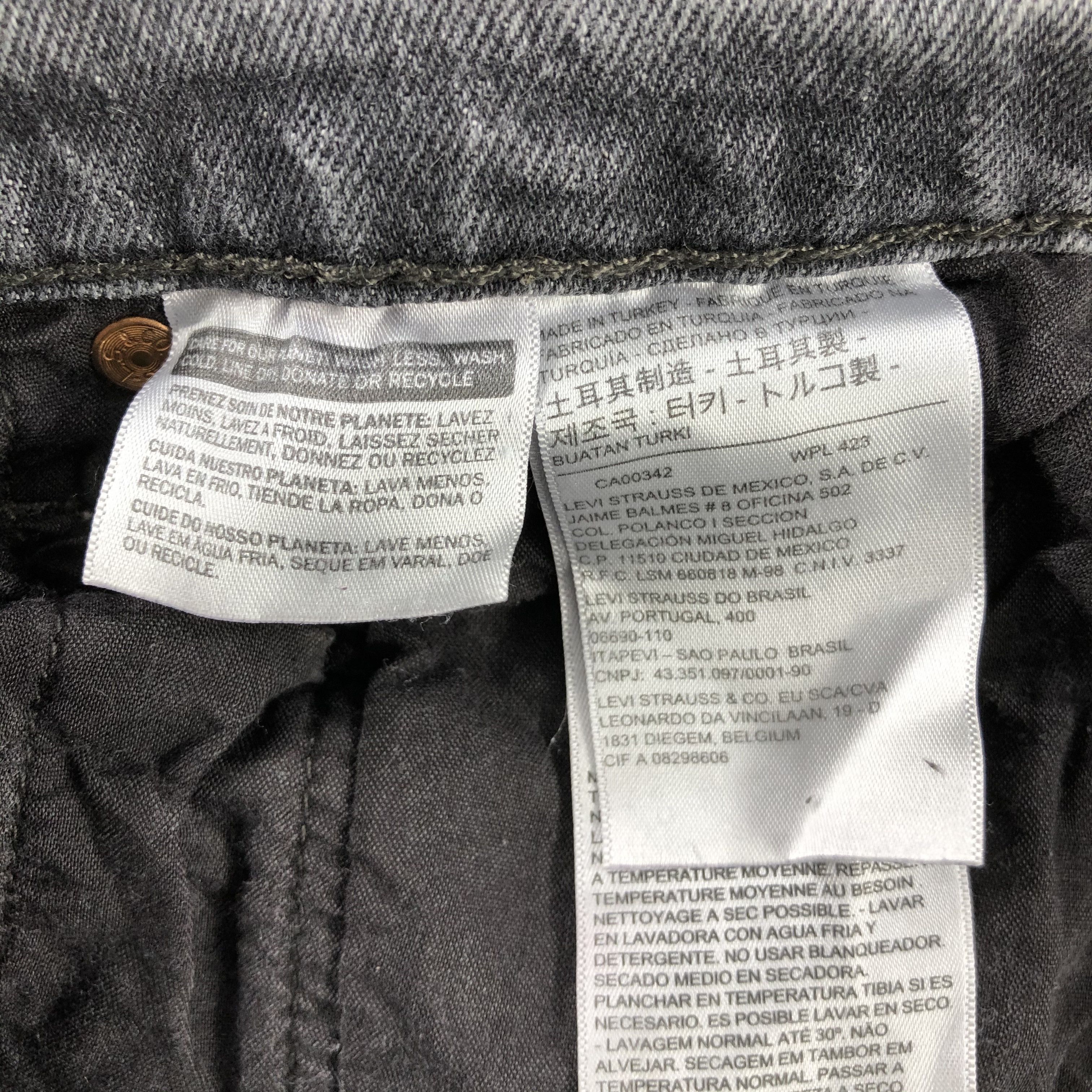 Levi's × Vintage Vintage Faded Black Levis Jeans-JM3128 Size US 29 - 11 Thumbnail
