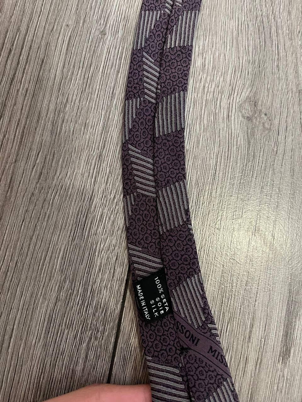 Missoni missoni cravatte tie silk multicolor Geometric Size ONE SIZE - 4 Thumbnail
