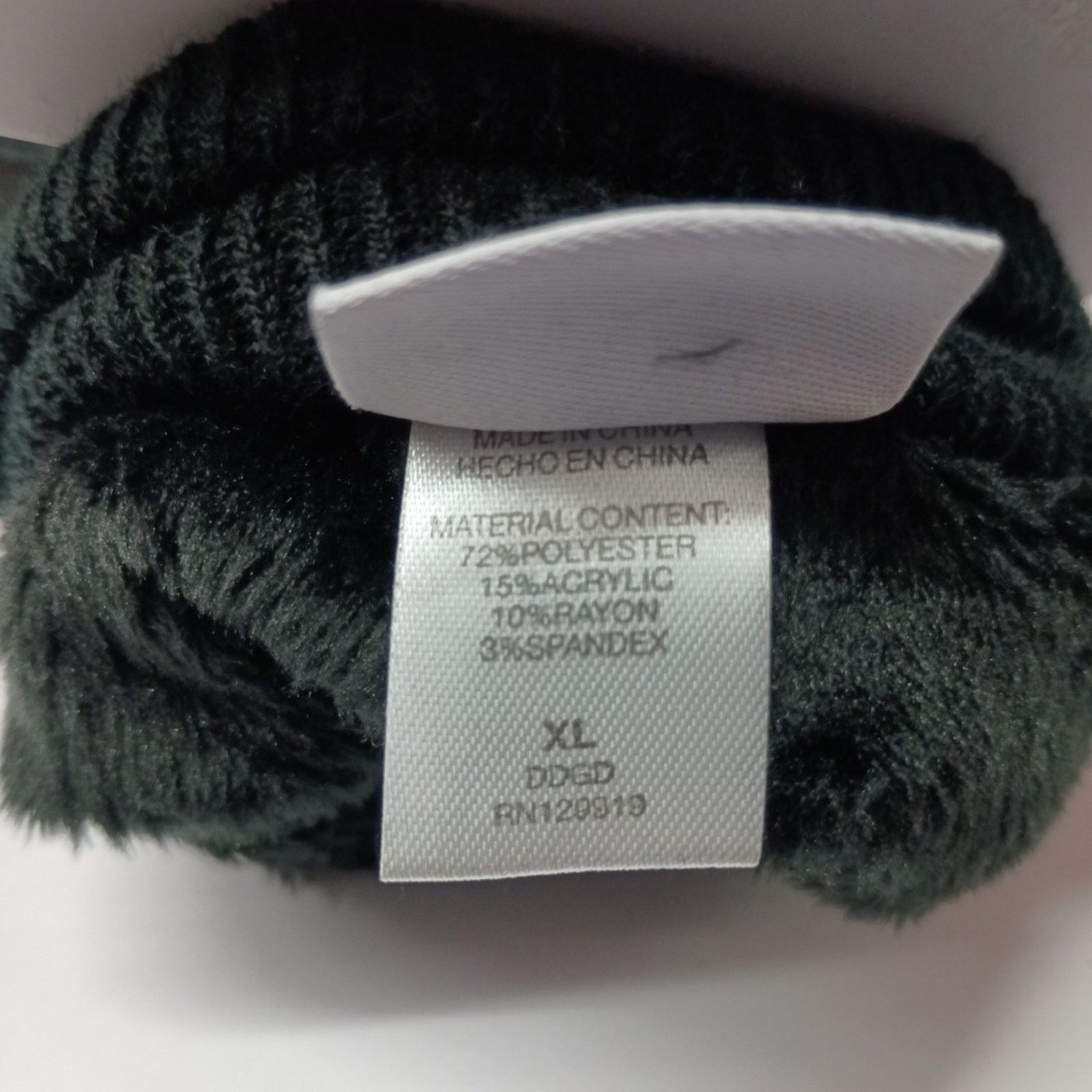 Dockers Men's Dockers Lined Stretch Touchscreen Gloves Gray Size XL Size ONE SIZE - 4 Thumbnail