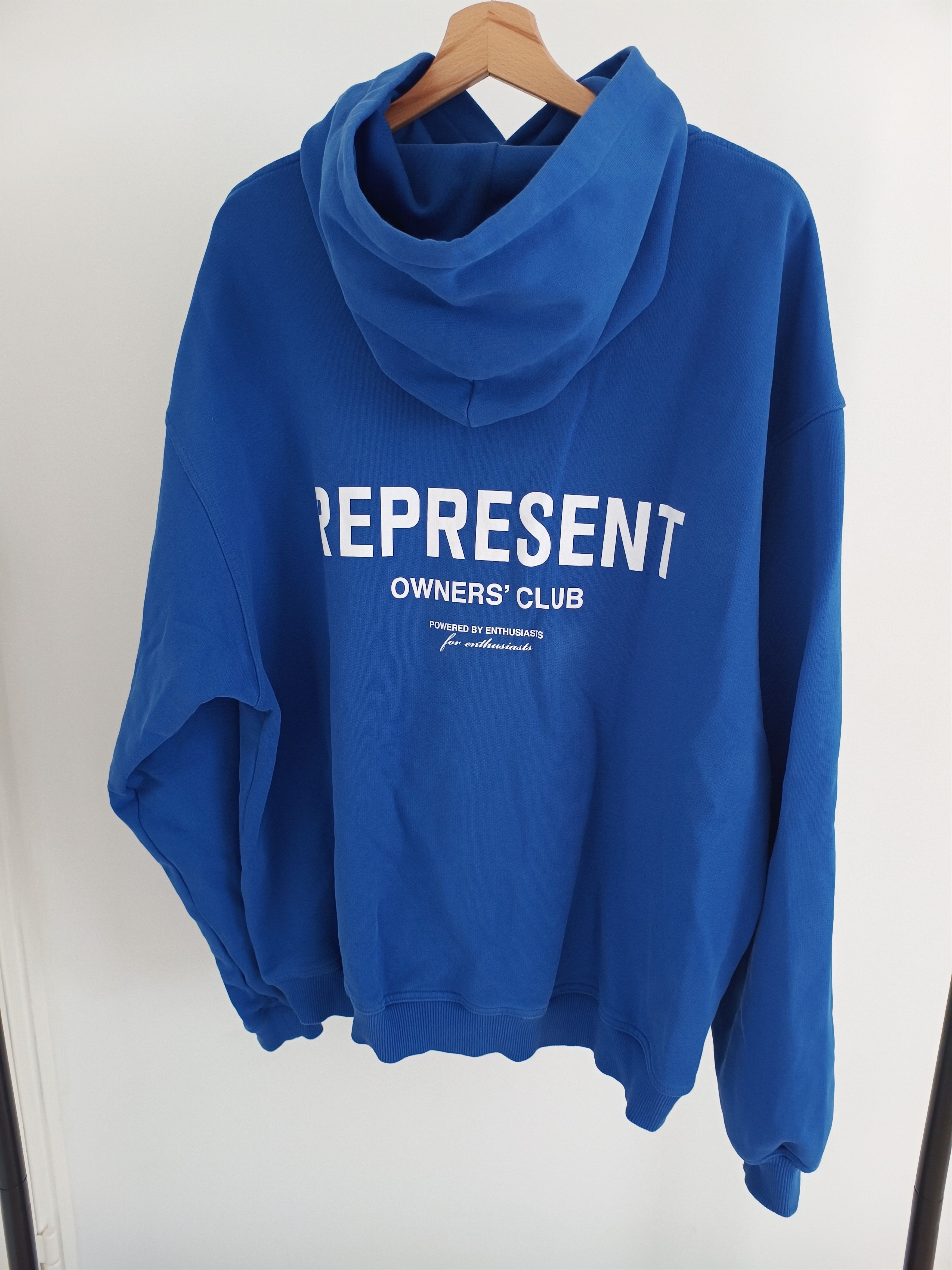 【送料無料】REPRESENT OWNERS CLUB HOODIE-COBALT-REPRESENT- Represent Owners Club Hoodie | Cobalt Hoodies | Represent