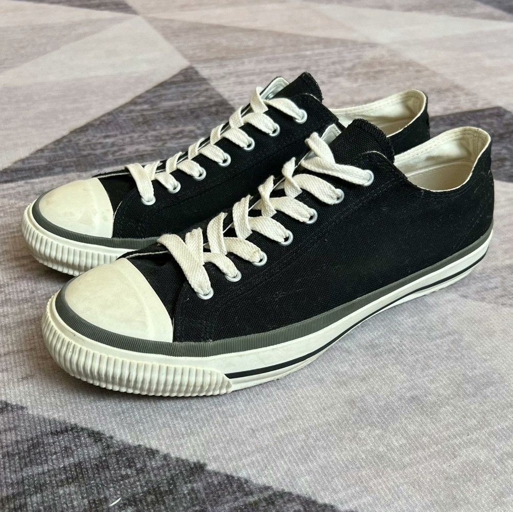 Nigel Cabourn Nigel Cabourn Retro Black Canvas Shoes Size US 11 / EU 44 - 1 Thumbnail