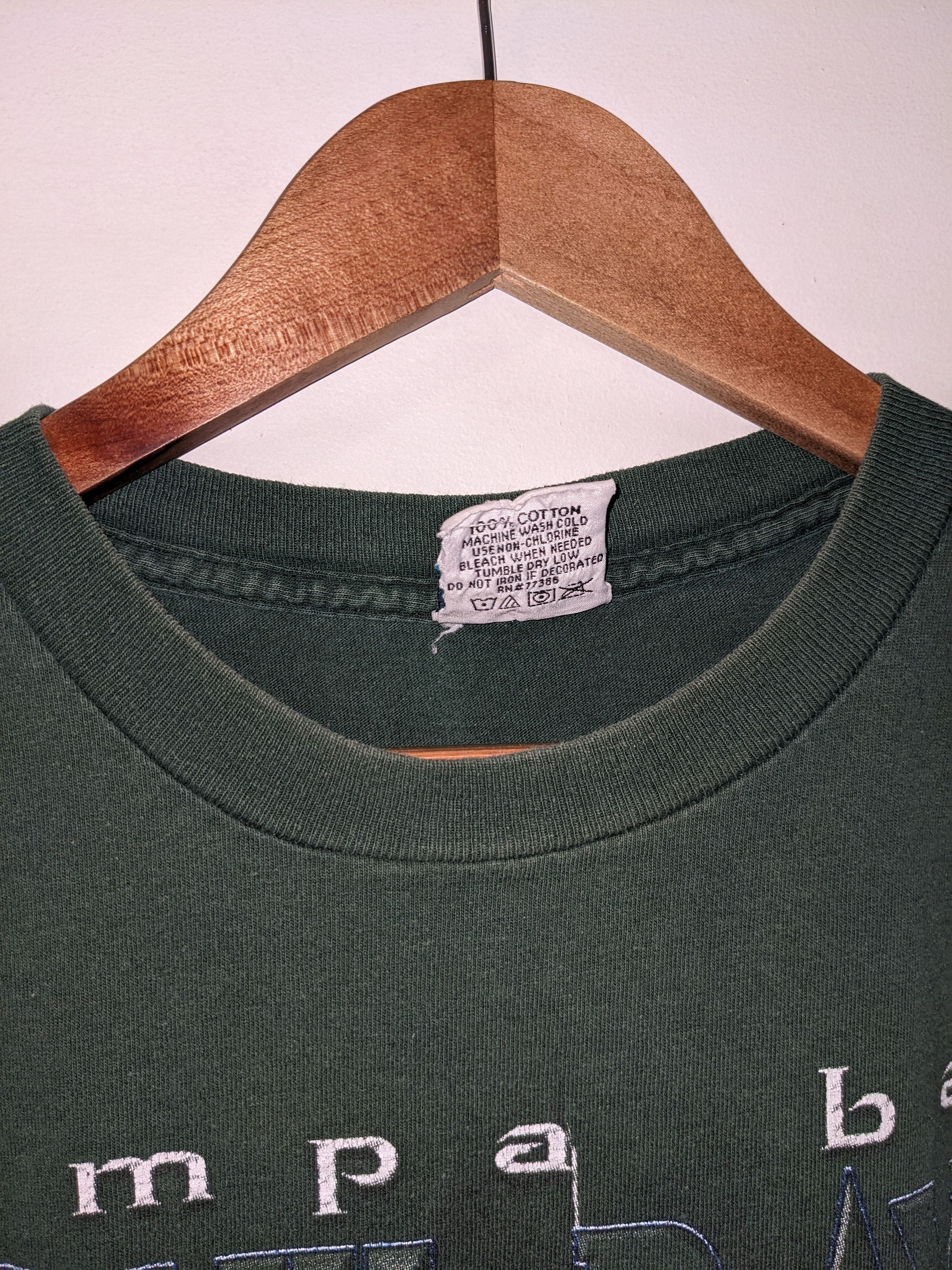 MLB × Vintage Vintage 2002 Tampa Bay Devil Rays MLB Baseball T-Shirt Size US XL / EU 56 / 4 - 5 Thumbnail