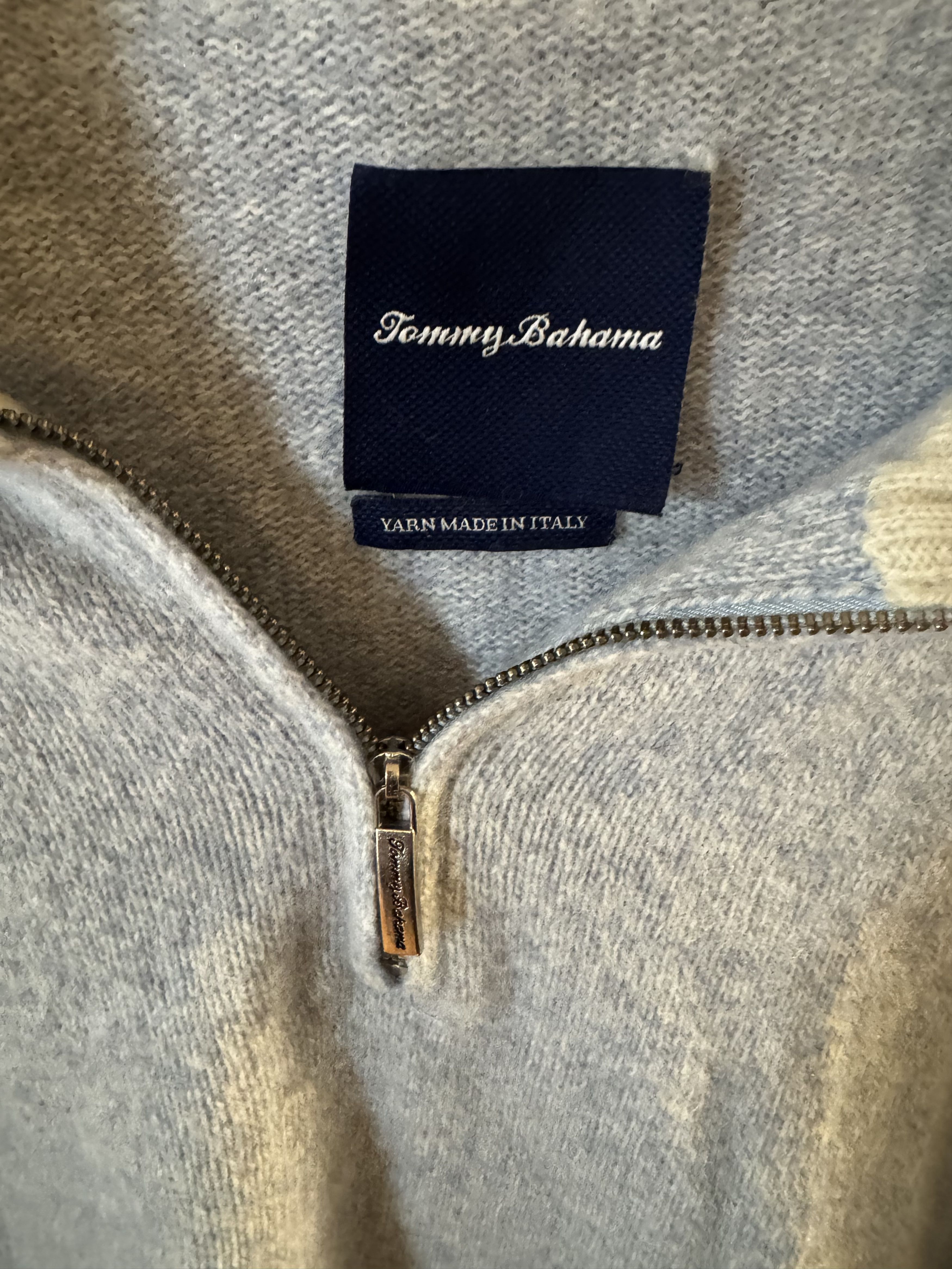 Tommy Bahama Tommy Bahama Light Blue Wool Sweater. US XL Size US XL / EU 56 / 4 - 1 Thumbnail