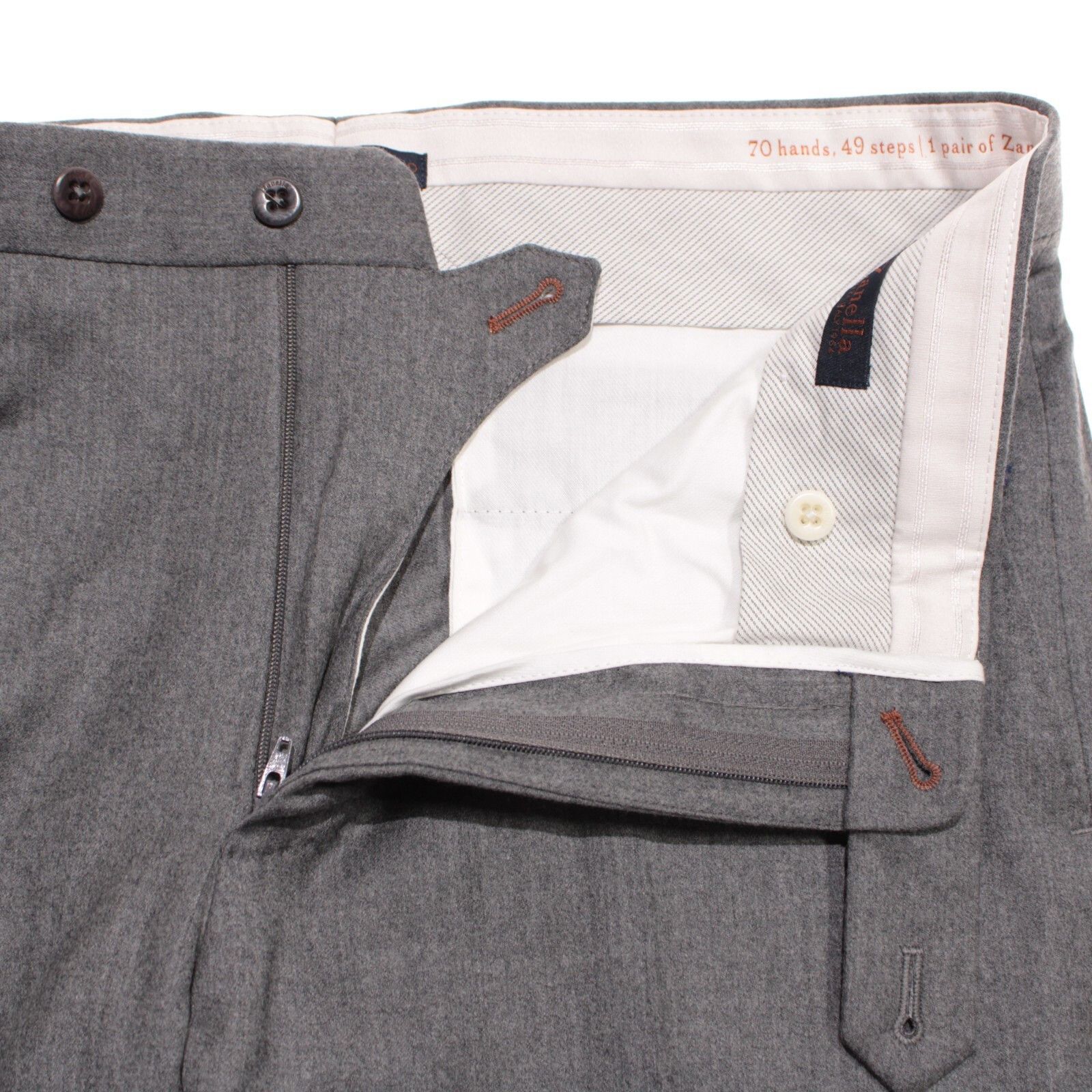 Zanella Zanella New with tags Dress Pants Size 32 US In Gray Size US 32 / EU 48 - 3 Thumbnail