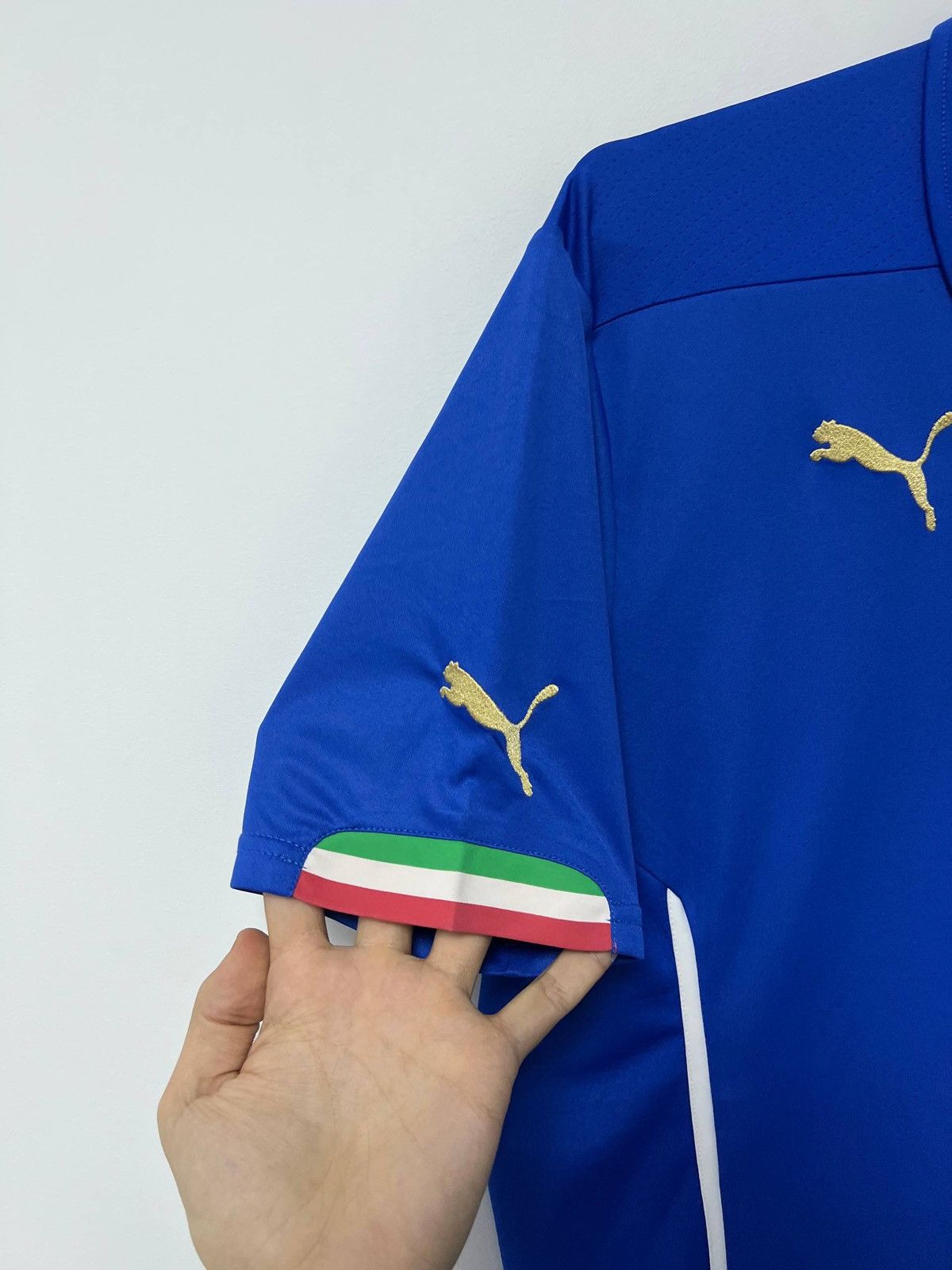 Puma Italy World Cup 2014-2016 Football Shirt Italia Puma L Size US L / EU 52-54 / 3 - 4 Thumbnail