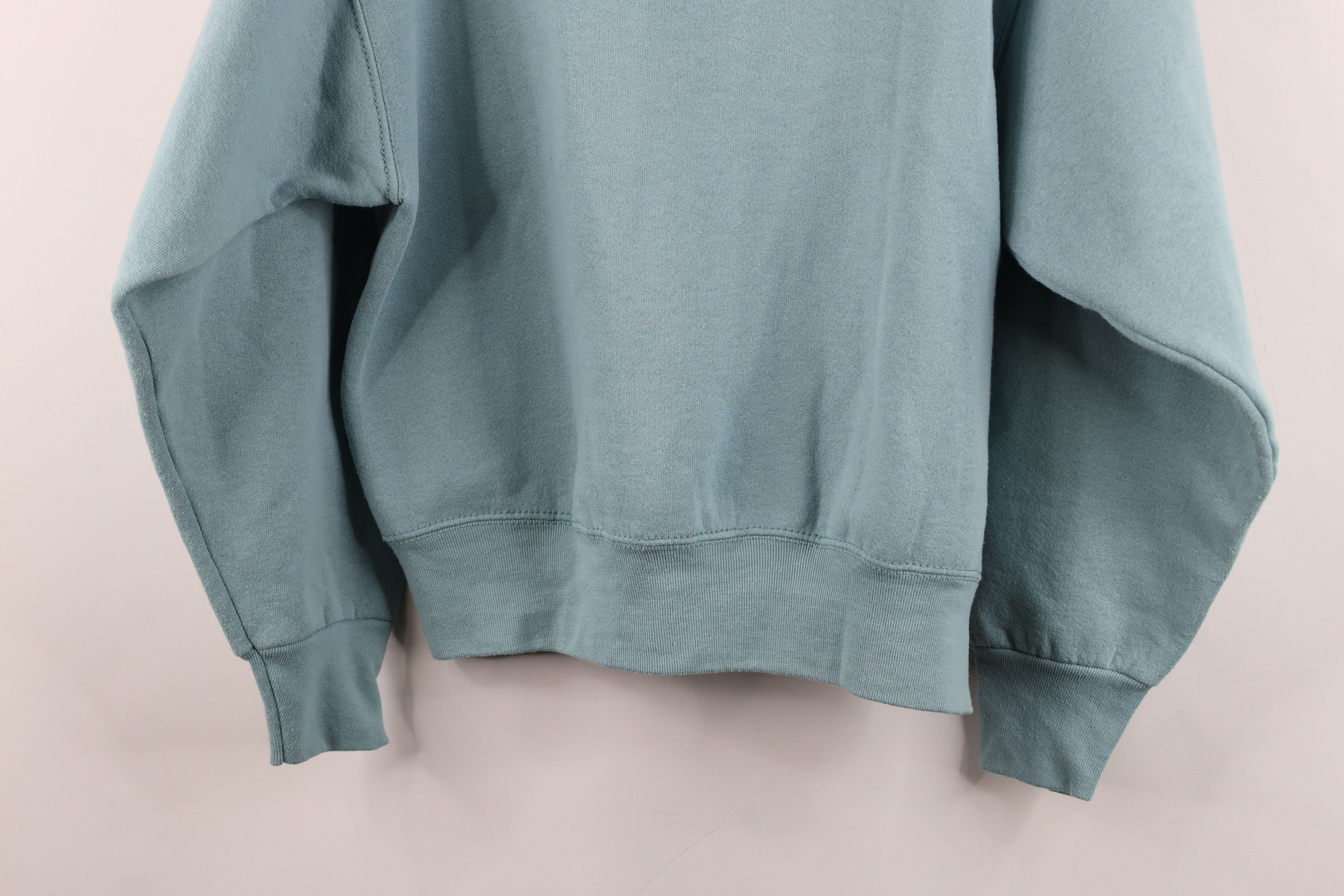Vintage Vintage 90s Streetwear Plymouth Sweatshirt Teal USA Size M / US 6-8 / IT 42-44 - 11 Thumbnail