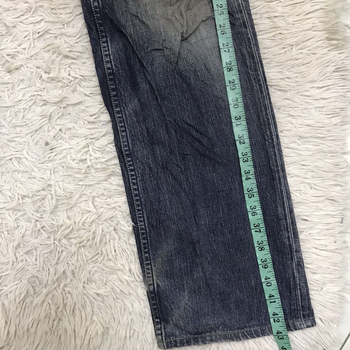 Levi's Vintage Levis 502 Distressed Design Denim Jeans Size US 32 / EU 48 - 22 Thumbnail