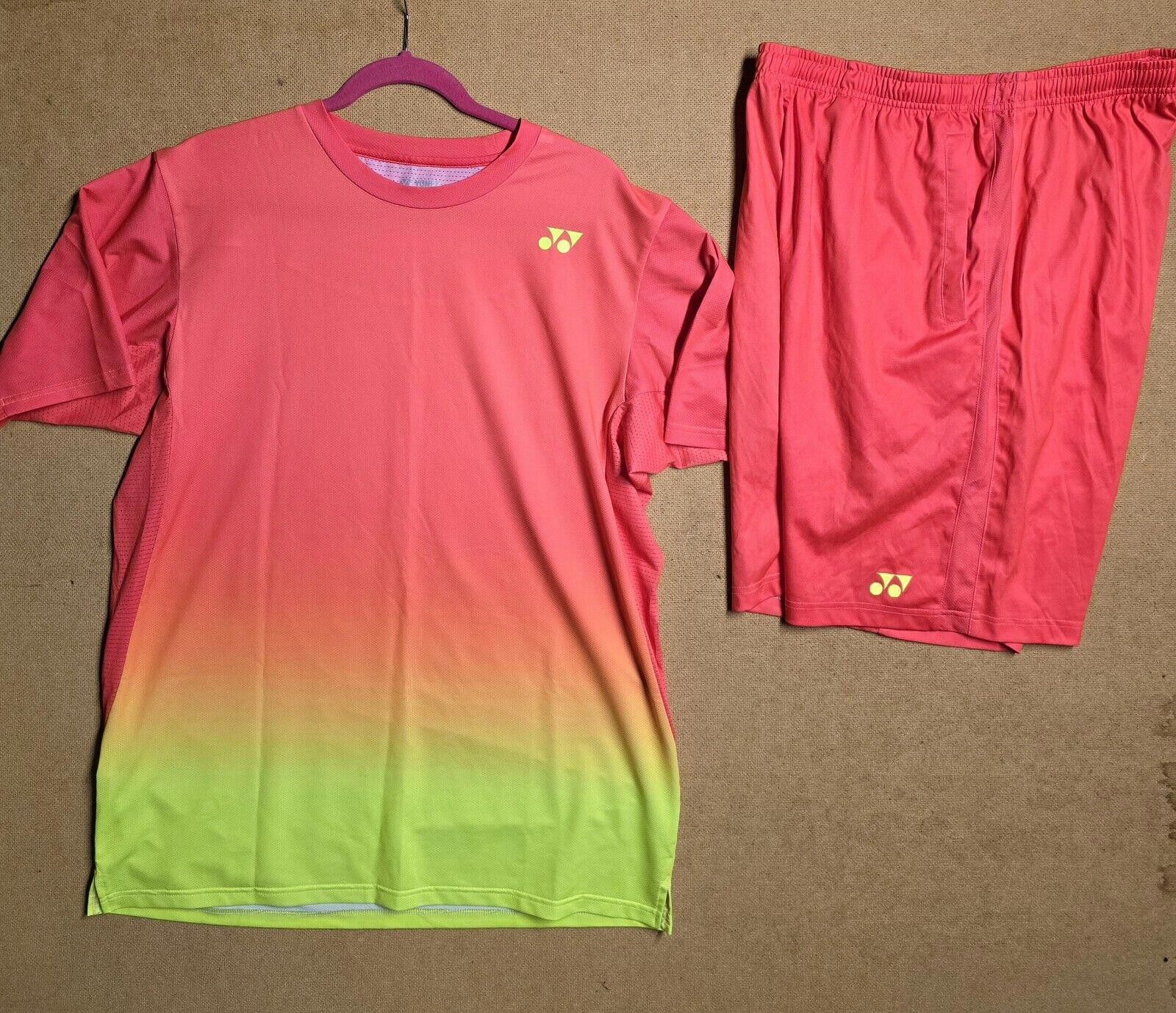 Designer Yonex Tennis Wawrinka 2016 Australian Open Shirt Shorts XL Size US XL / EU 56 / 4 - 2 Thumbnail