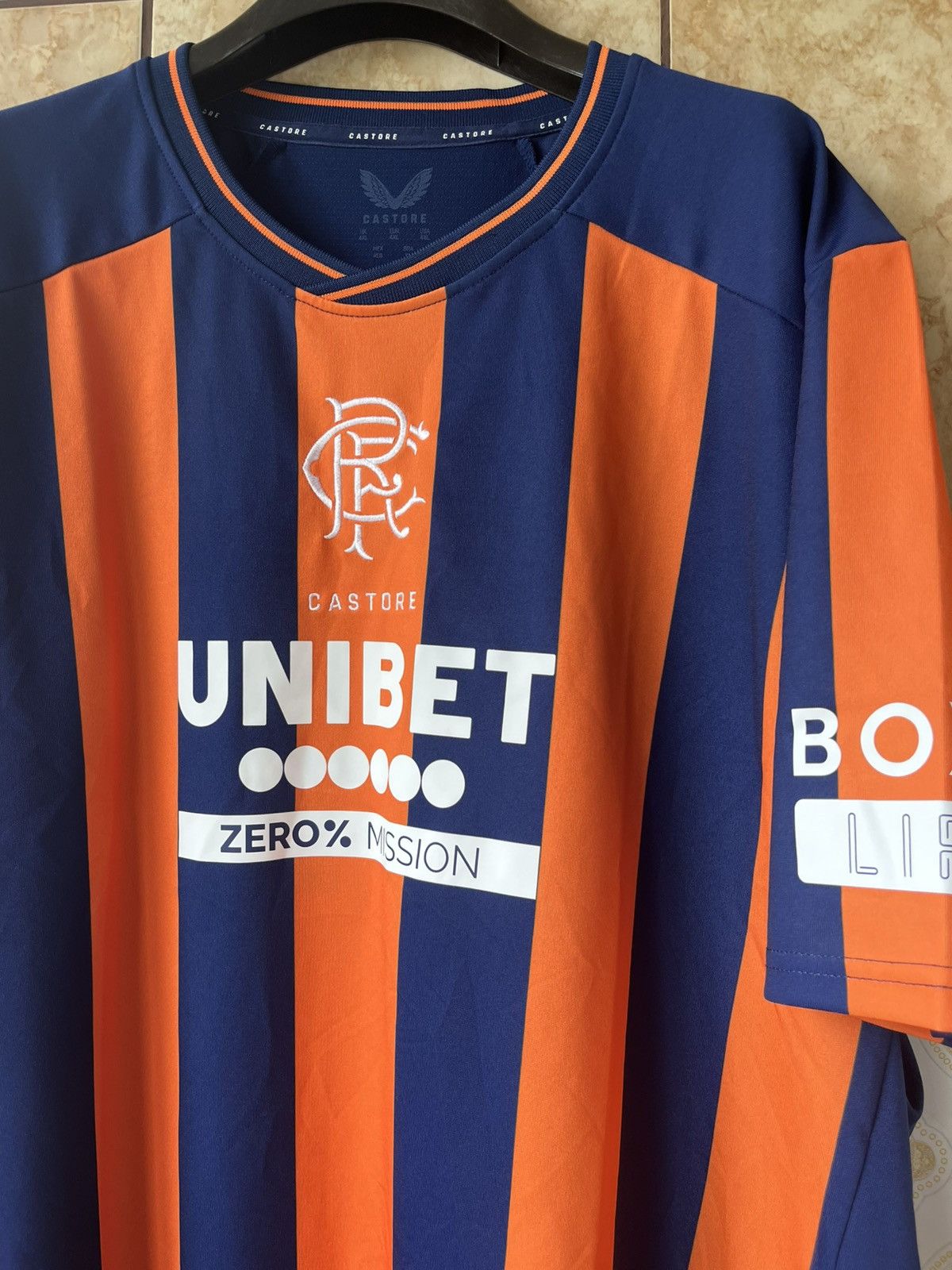 Castore Castore Rangers 2023/2024 third jersey Size US XXL / EU 58 / 5 - 2 Thumbnail