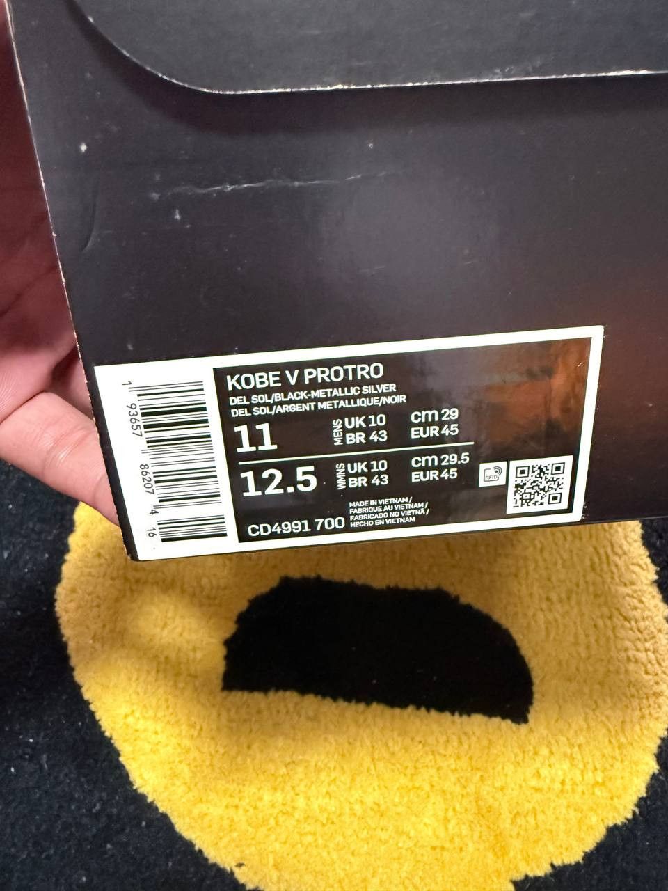 Nike Nike Kobe 5 Protro Bruce Lee (2020) CD4991-700 Size US 11 / EU 44 - 9 Thumbnail