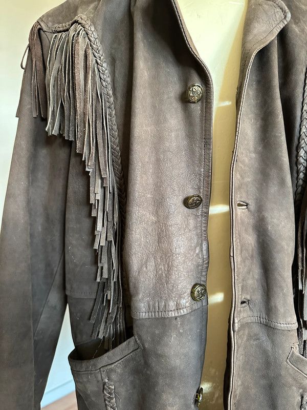 Other coat vintage leather oversize XL Size XL / US 12-14 / IT 48-50 - 6 Thumbnail