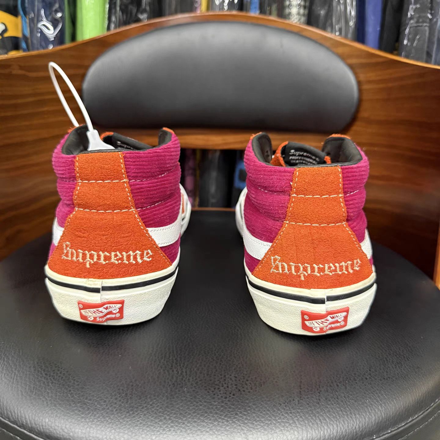 Vans Vans X Supreme Corduroy Sneakers K15 Size US 9.5 / EU 42-43 - 3 Thumbnail