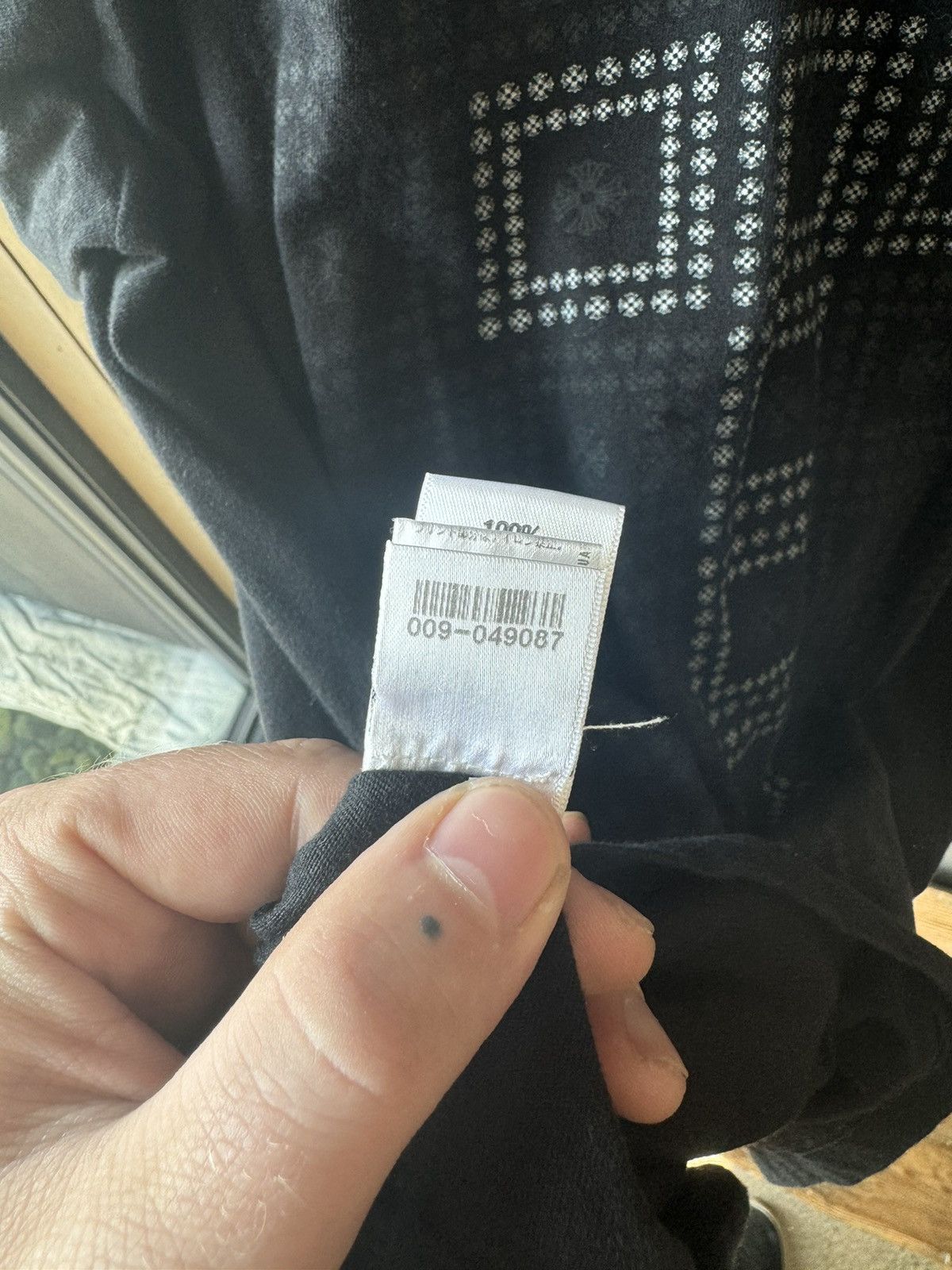CHROME HEARTS CROSS LONGSLEEVE