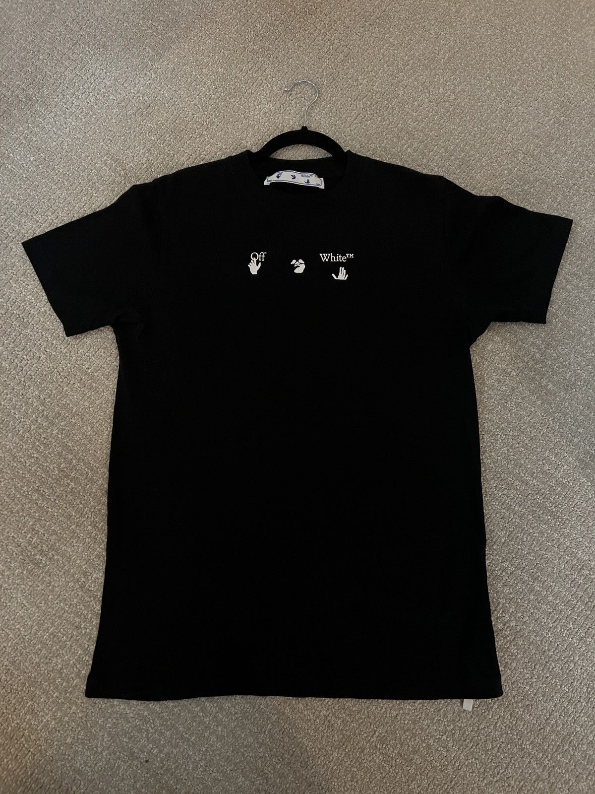 Off-White Off-white Dripping arrow Tee Size US S / EU 44-46 / 1 - 2 Thumbnail