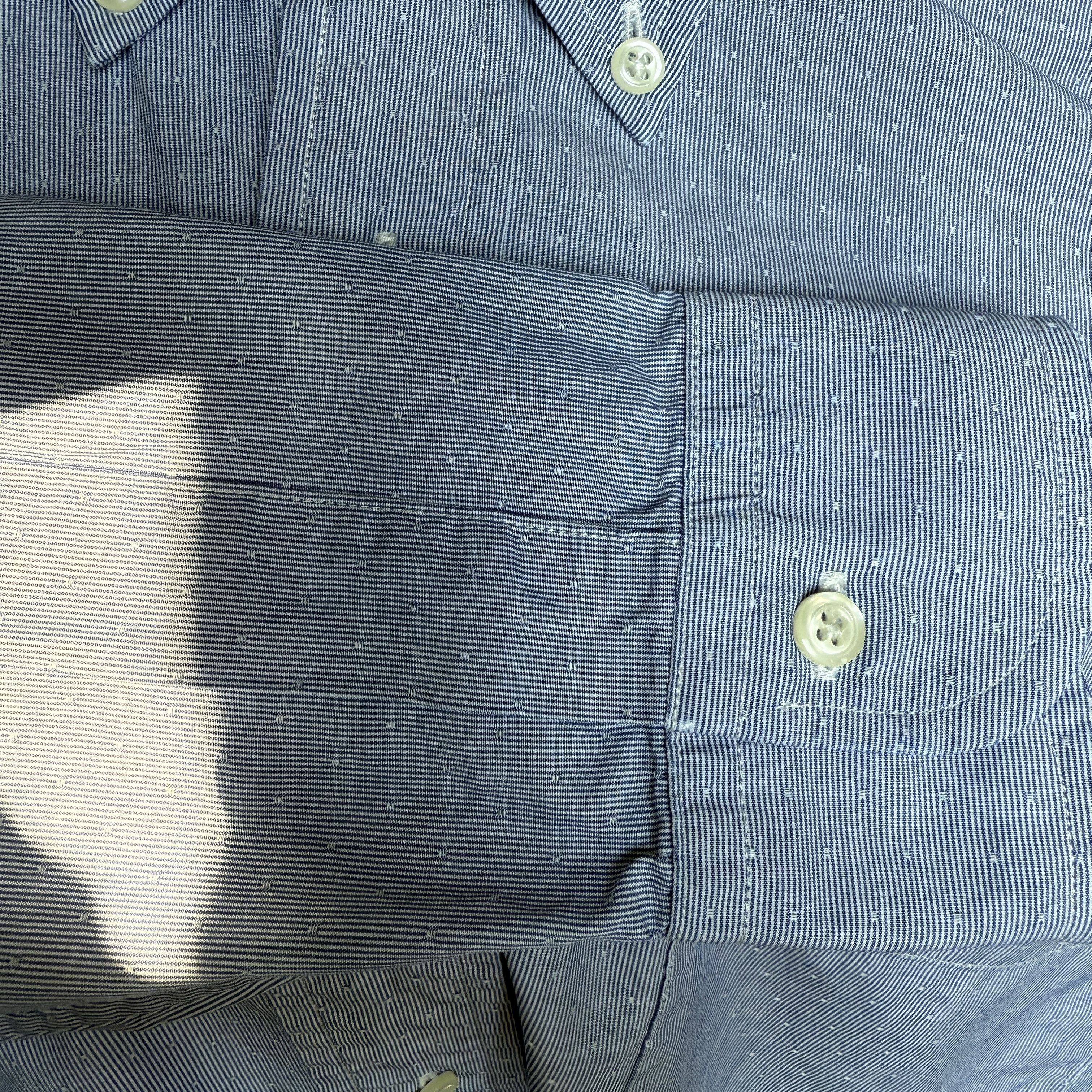 Brooks Brothers Brooks Brothers Milano Fit Dobby Stripe Shirt | 15 x 32 Size US M / EU 48-50 / 2 - 6 Thumbnail