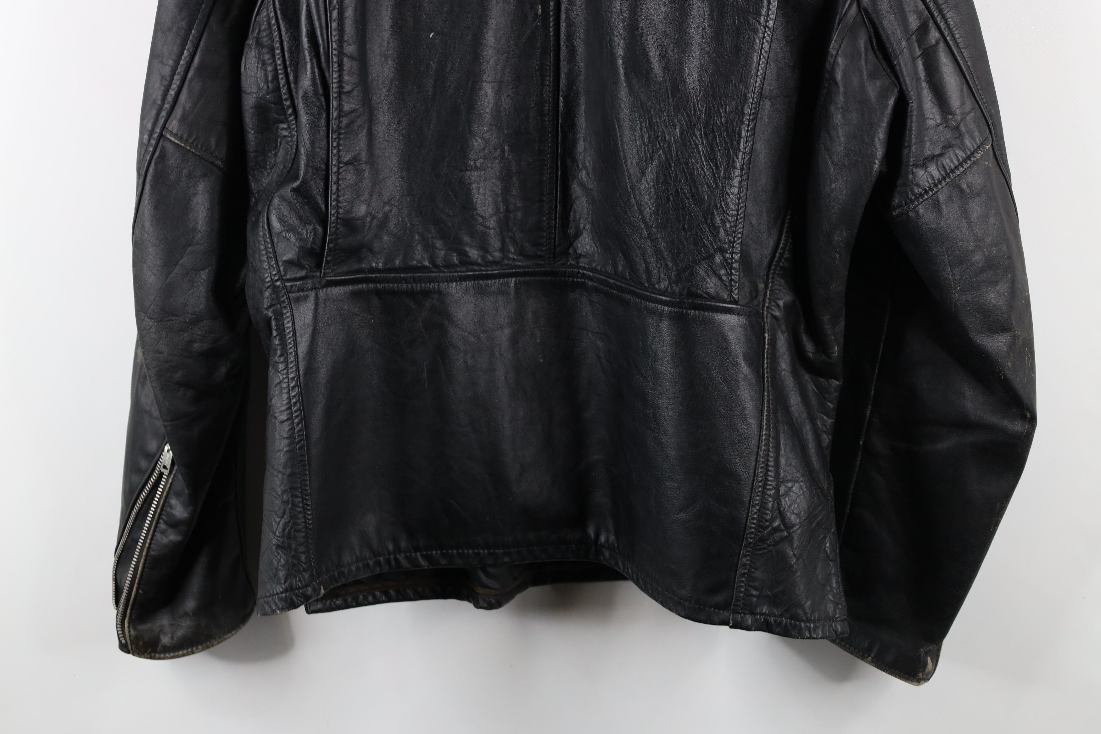 Vintage Vintage 60s 70s Streetwear Chain Zipper Cafe Jacket USA Size US L / EU 52-54 / 3 - 16 Thumbnail