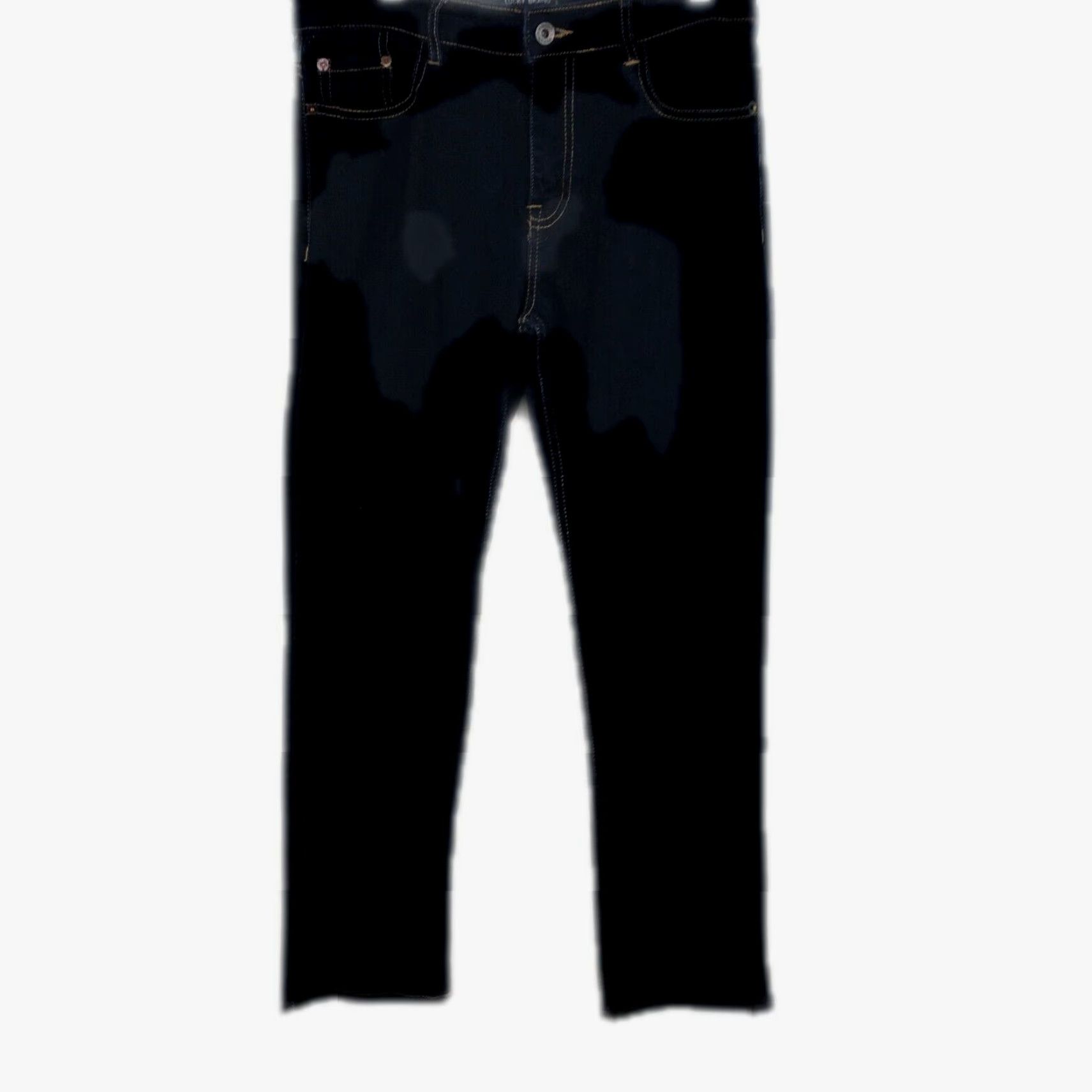 Lucky Brand Lucky Brand Straight Denim Jeans 16 Girls Classic Fit 32X29 Blue Dark Denim Jeans Women Sized 16 Size 38" / US 16 / IT 52 - 2 Thumbnail