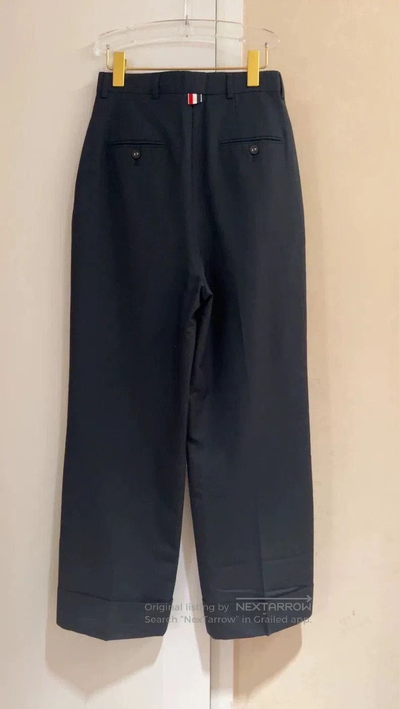Thom Browne THOM BROWNE 22 Wool Tailored Trousers. Size US 38 / EU 54 - 2 Thumbnail