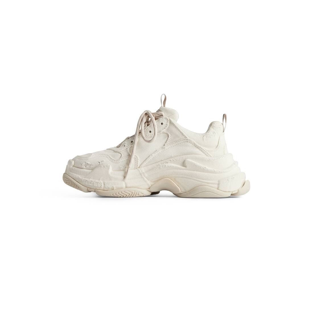 Balenciaga o1w1db10625 Triple S Sneakers in Beige Size US 8 / IT 38 - 6 Thumbnail