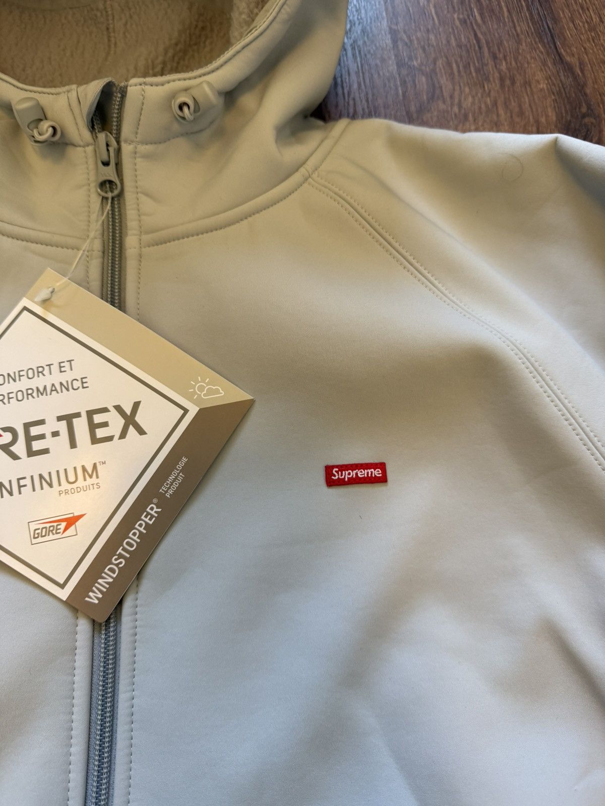 Supreme SUPREME WINDSTOPPER ZIP UP HOODED SWEATSHIRT Size US XXL / EU 58 / 5 - 4 Thumbnail