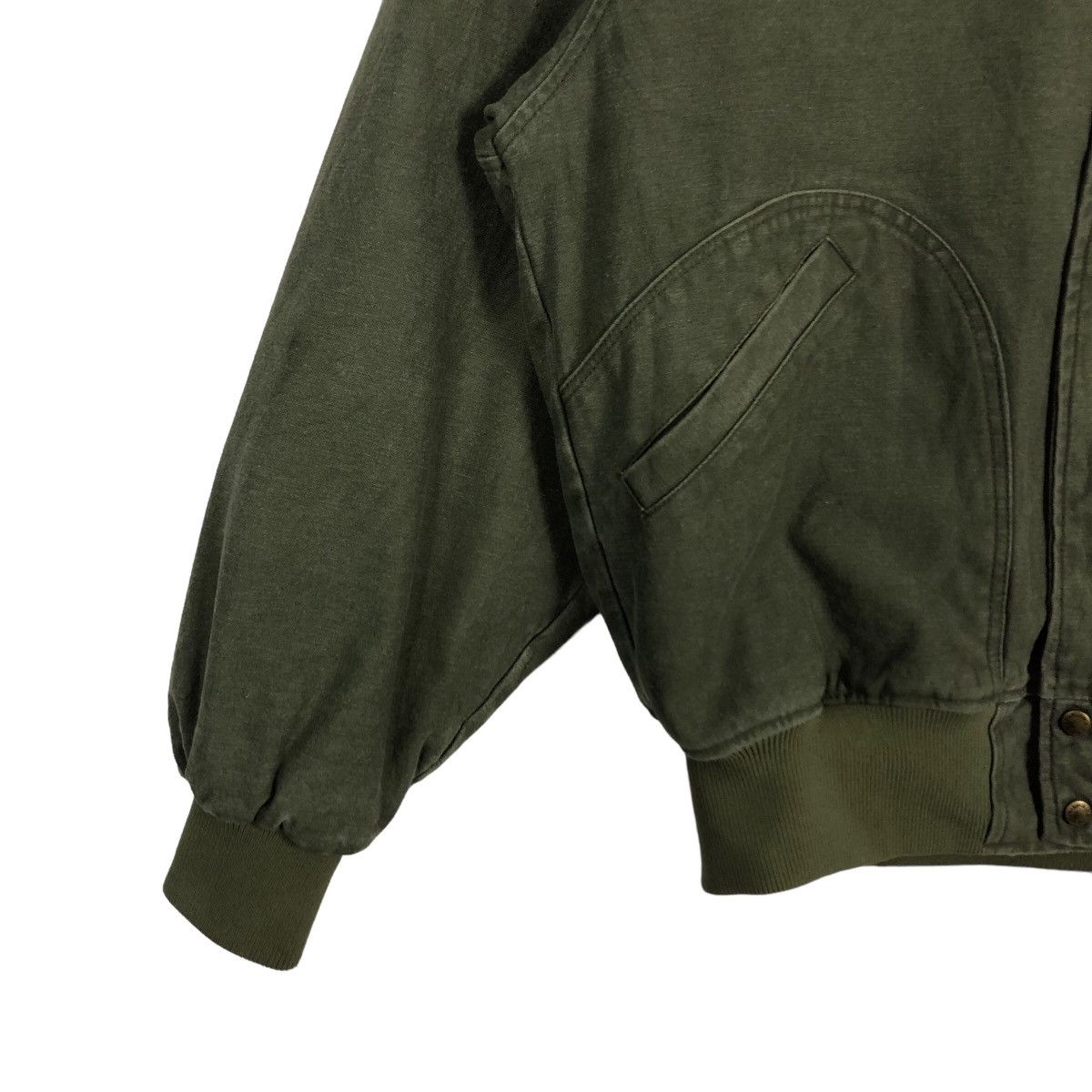 Japanese Brand 🔥90’s Vintage Bomber Jacket Riot Riot Ruck Dam Sugar Cane Size US L / EU 52-54 / 3 - 3 Thumbnail