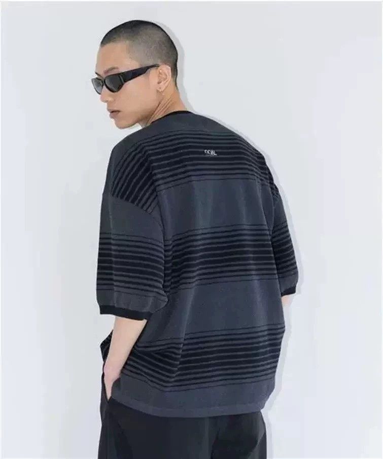 Nanamica NANAMICA × MONKEY TIME OOAL TEE S (oversized) stripe Size US S / EU 44-46 / 1 - 5 Thumbnail