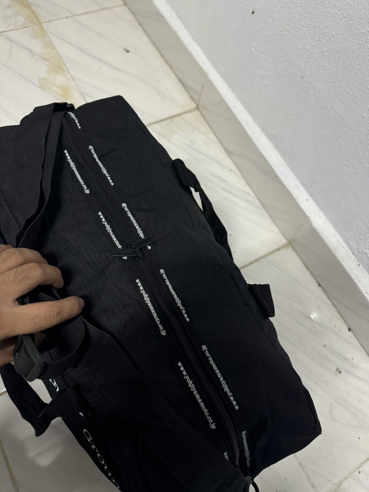Designer × Yohji Yamamoto GROUND Y YOHJI YAMAMOTO DUFFLE BAG Size ONE SIZE - 5 Thumbnail