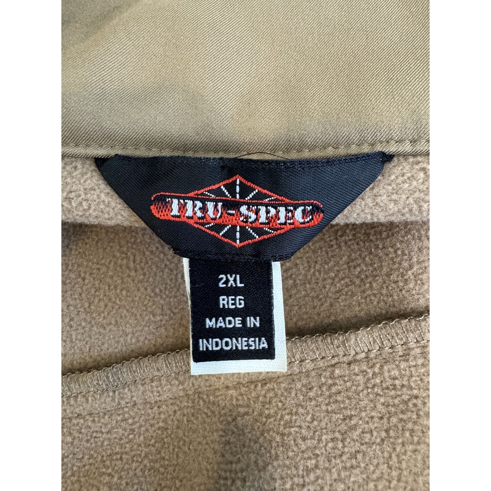 Tru-Spec TRU-SPEC Jacket Mens 2XL Coyote Tactical Softshell Fleece Size US XXL / EU 58 / 5 - 3 Thumbnail
