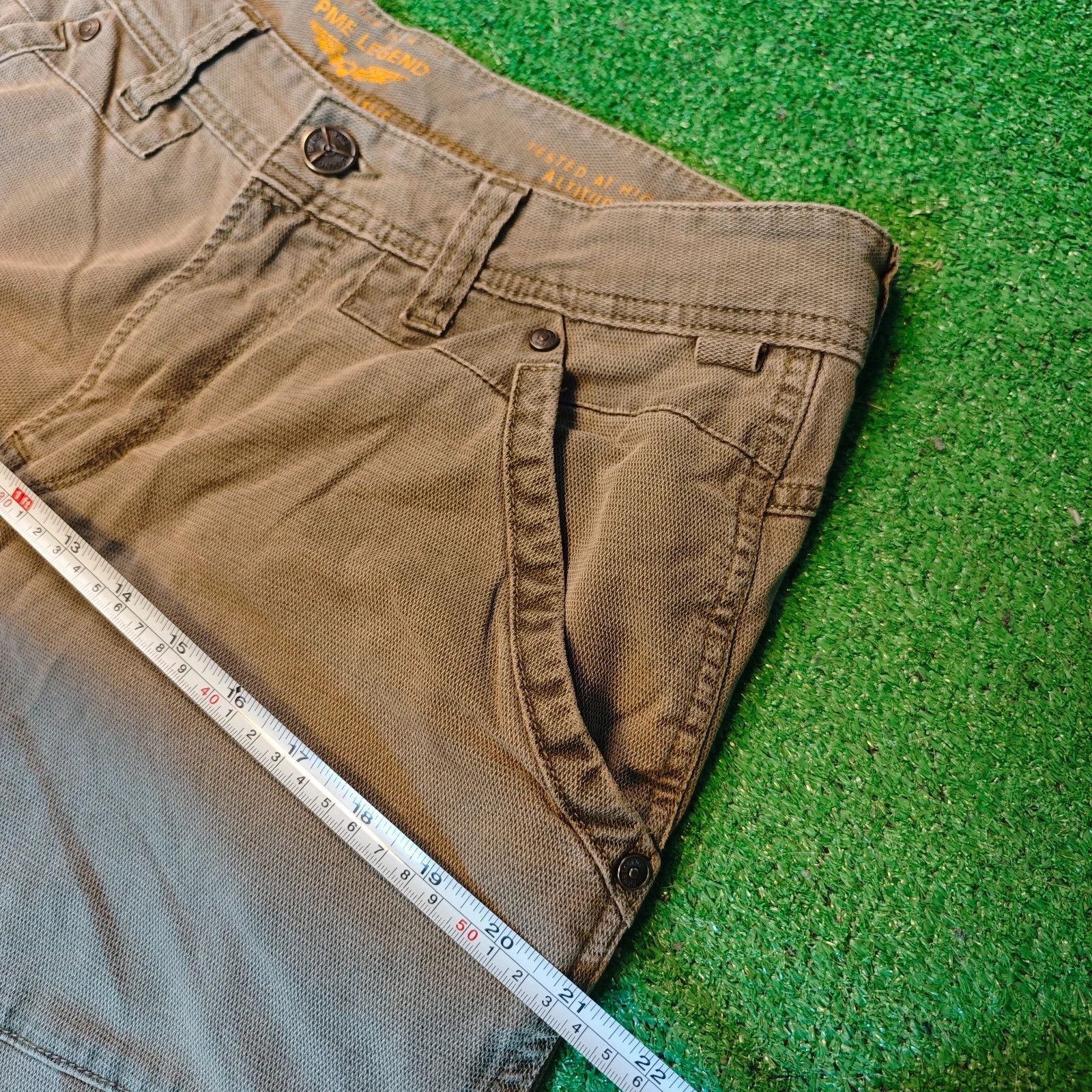 Other Pme Legend Jeans Mens 32 chaki straight regular chino Size US 32 / EU 48 - 12 Thumbnail