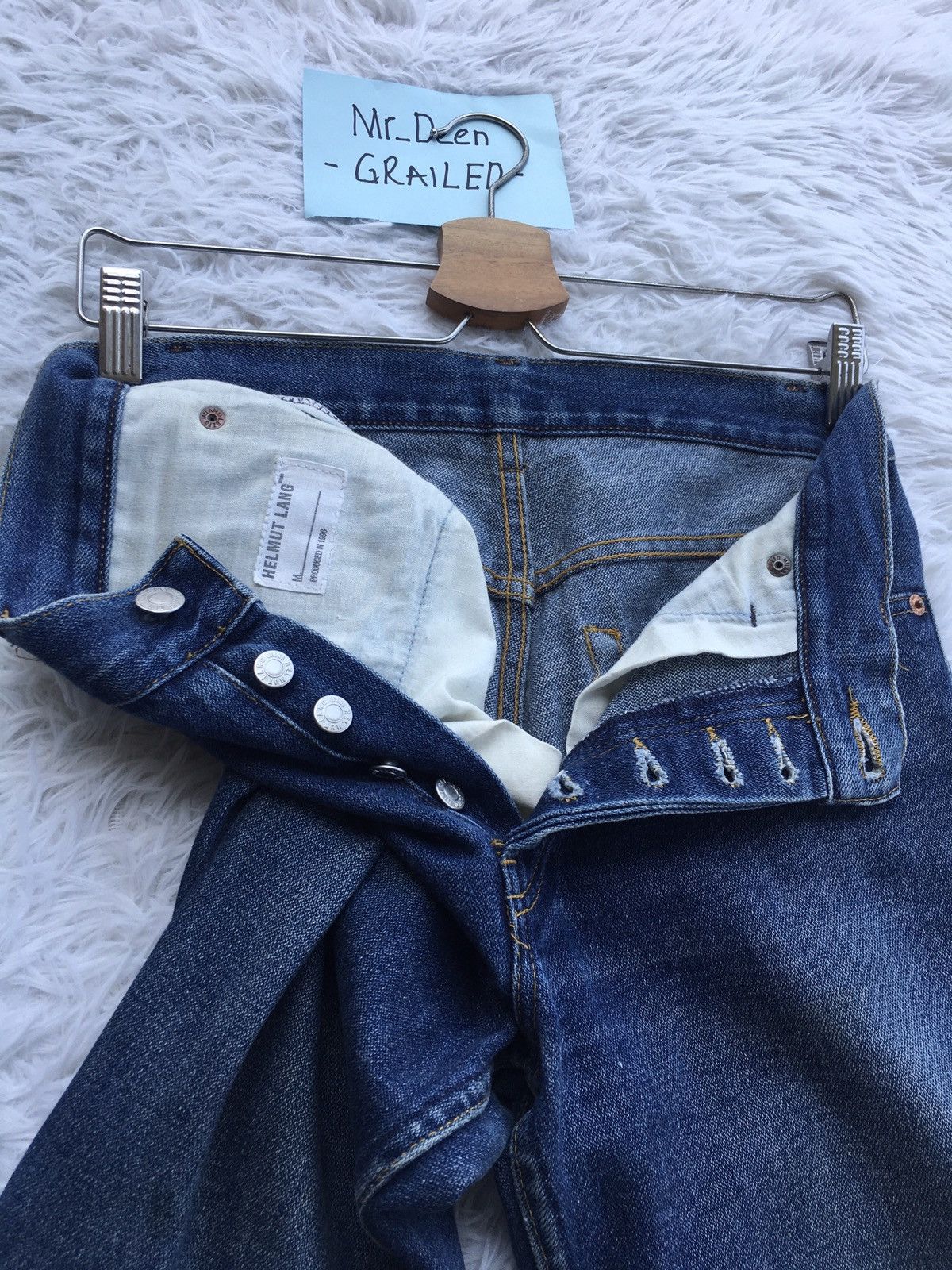 Helmut Lang Rare Vintage Helmut Lang Produced 1996 Straight Cut Denim Size US 30 / EU 46 - 9 Thumbnail