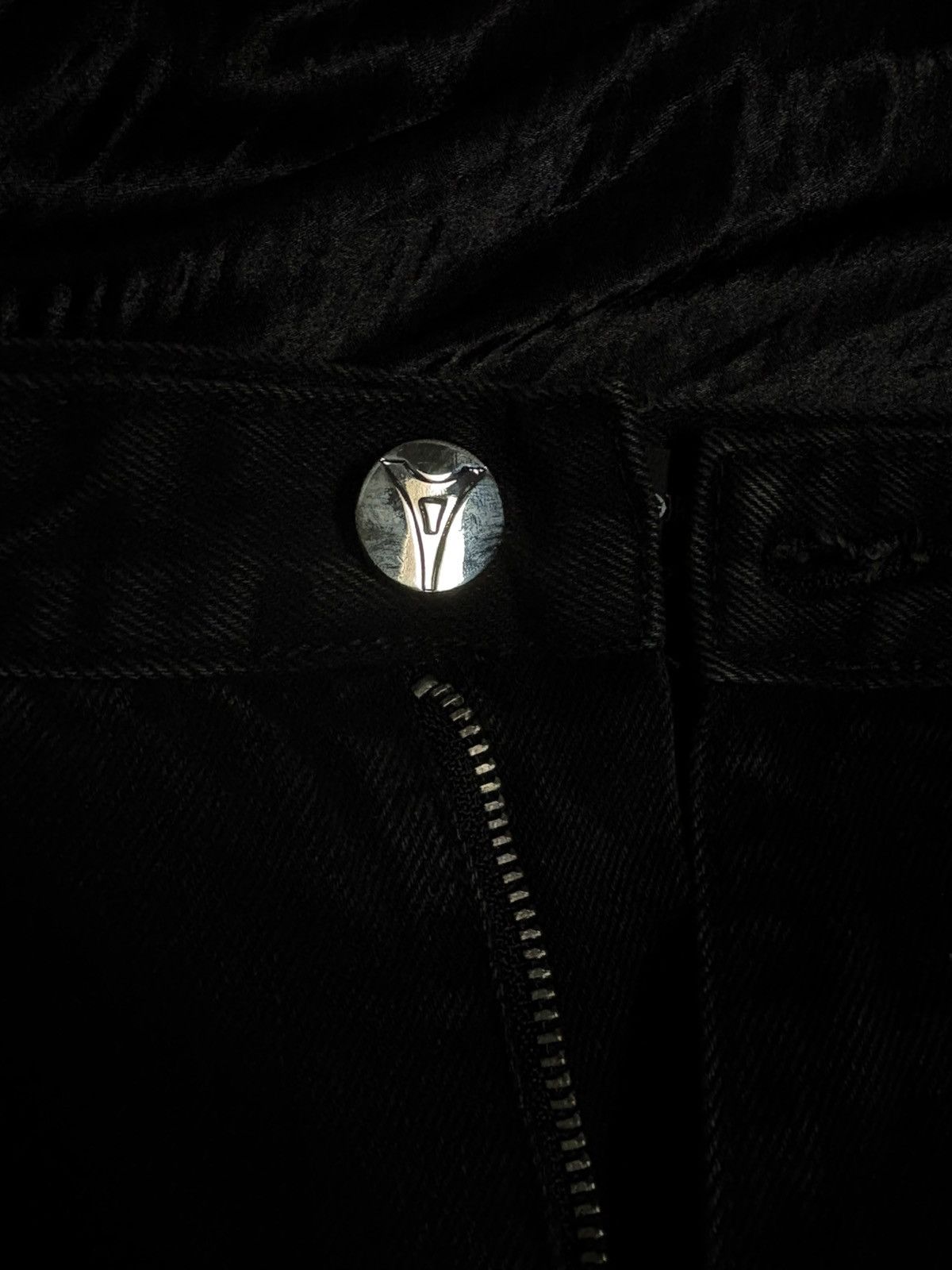 Maniere De Vior Relaxed Fit Jean - Washed Black Size US 32 / EU 48 - 2 Thumbnail