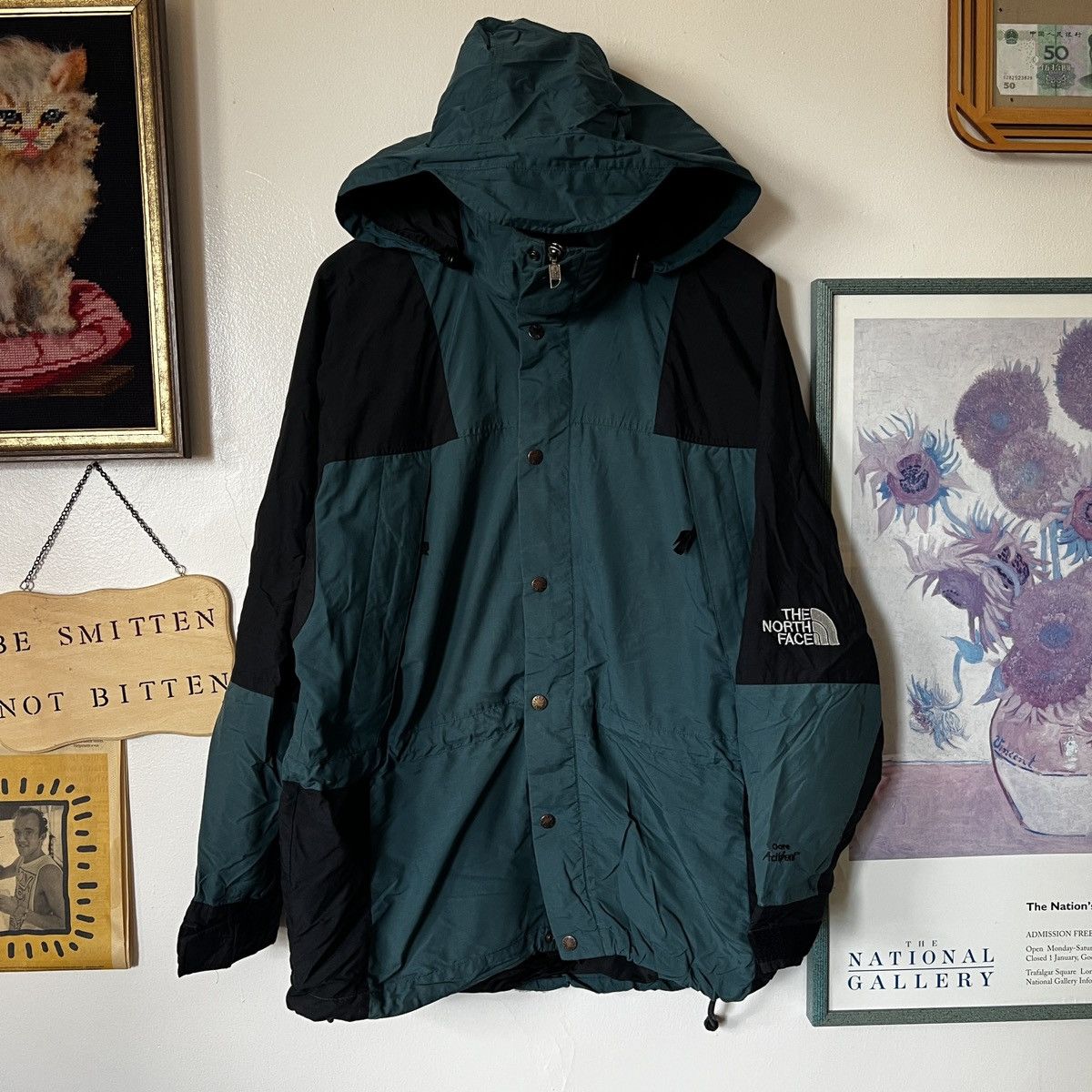 The North Face × Vintage 2000s The North Face ActiVent green/black 