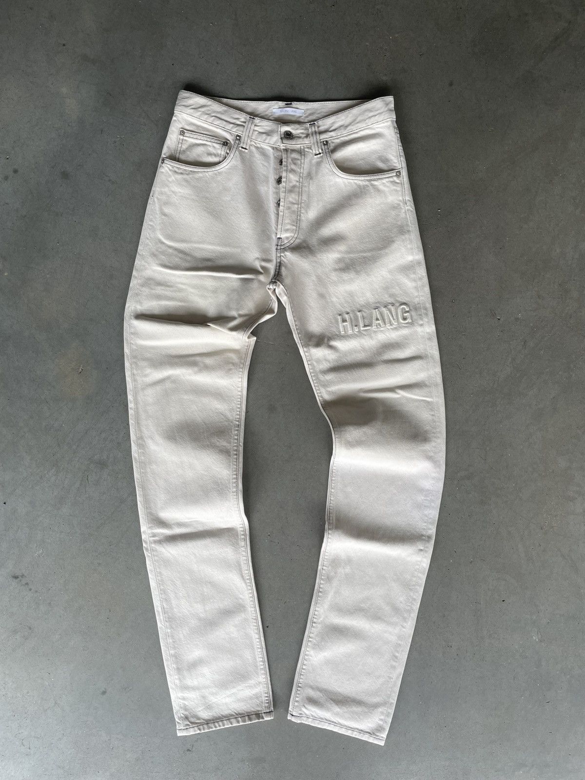 Helmut Lang Helmut Lang Masc HI Embroidered Logo Size US 31 - 2 Thumbnail
