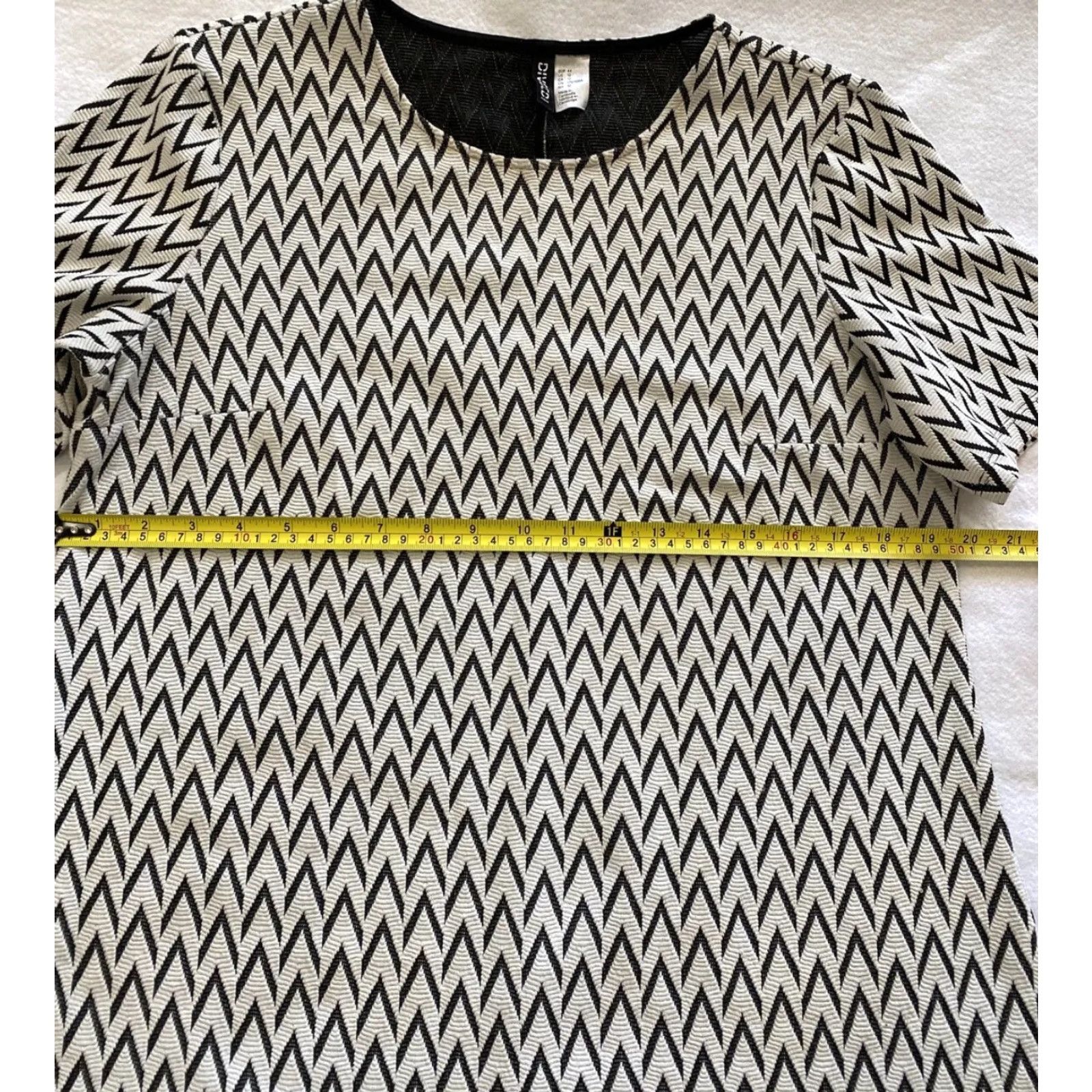 Vintage Divided Dress Women’s Size 12 Mini Tunic Sleeveless Round Neck Wide Strap Knee Length Gray Knit Polyester Spandex Tank Dress Casual Summer Women's) Size XL / US 12-14 / IT 48-50 - 4 Thumbnail