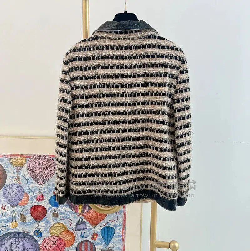 Chanel Chanel Colorblock Wool Jacket for Women . Size L / US 10 / IT 46 - 1 Thumbnail