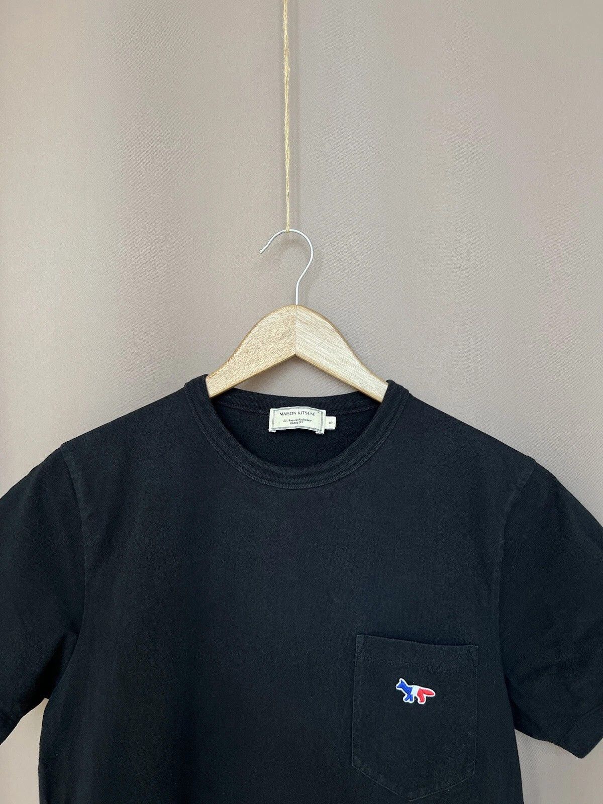 Maison Kitsune Maison Kitsune Fox Patch T-Shirt Men Size S Short Sleeve Size US S / EU 44-46 / 1 - 2 Thumbnail