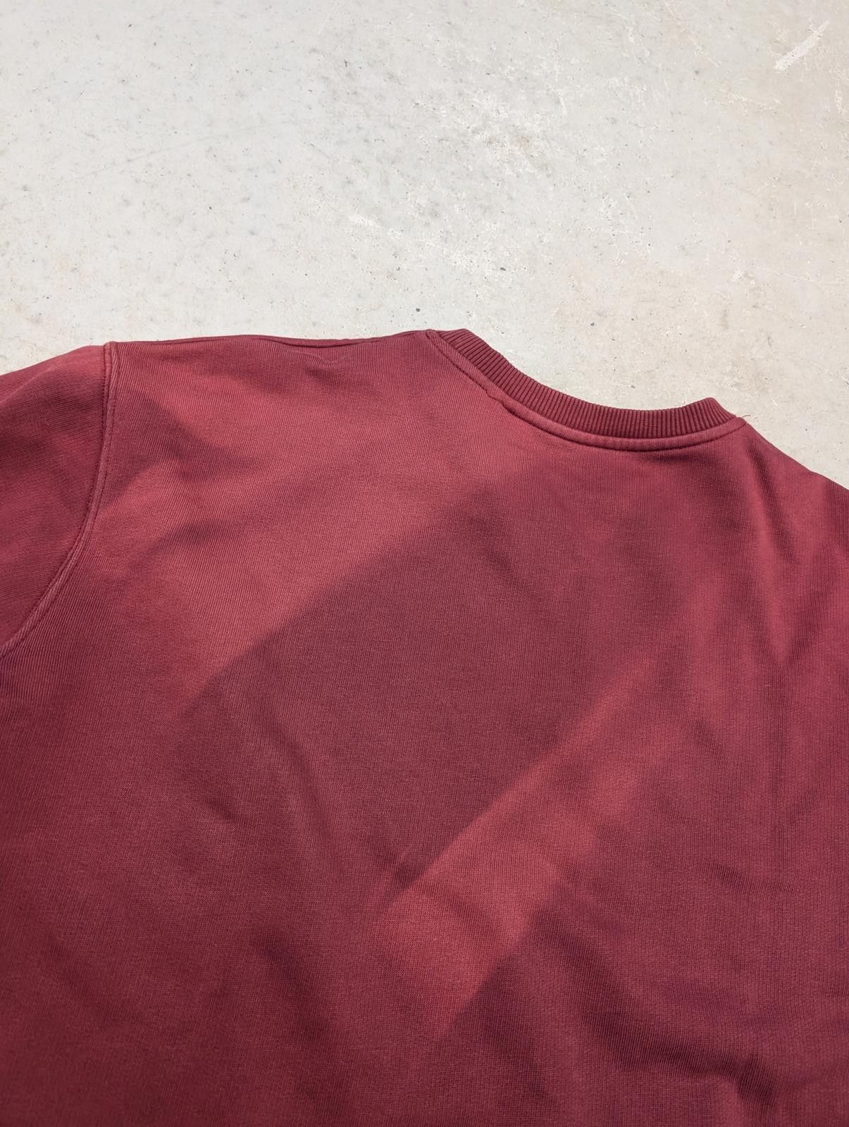 Axel Arigato Axel Arigato SS17 Maroon Essential Logo Sweatshirt Sun Fade Size US L / EU 52-54 / 3 - 7 Thumbnail
