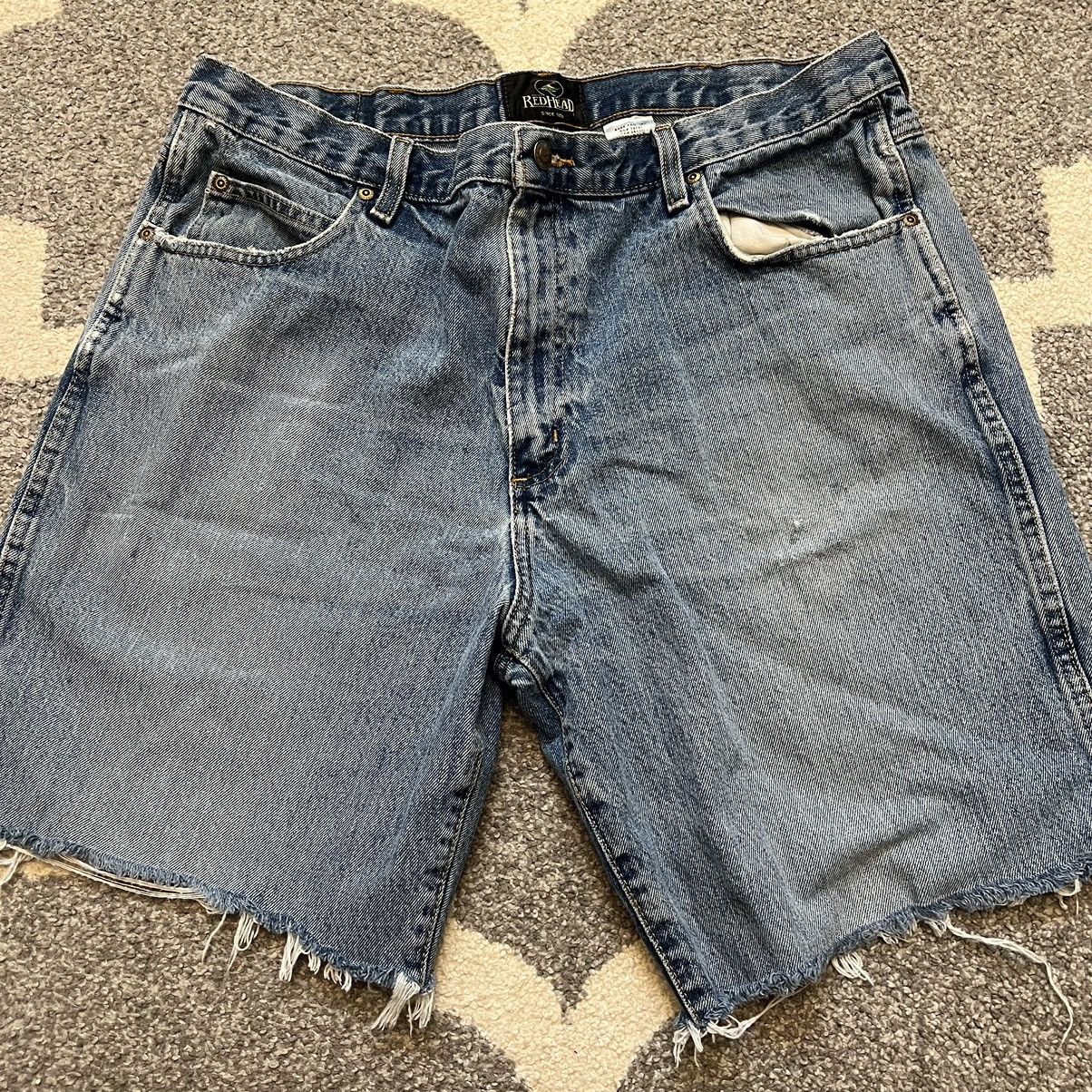 Redhead × Vintage redhead blue cut jorts Size US 38 / EU 54 - 3 Thumbnail