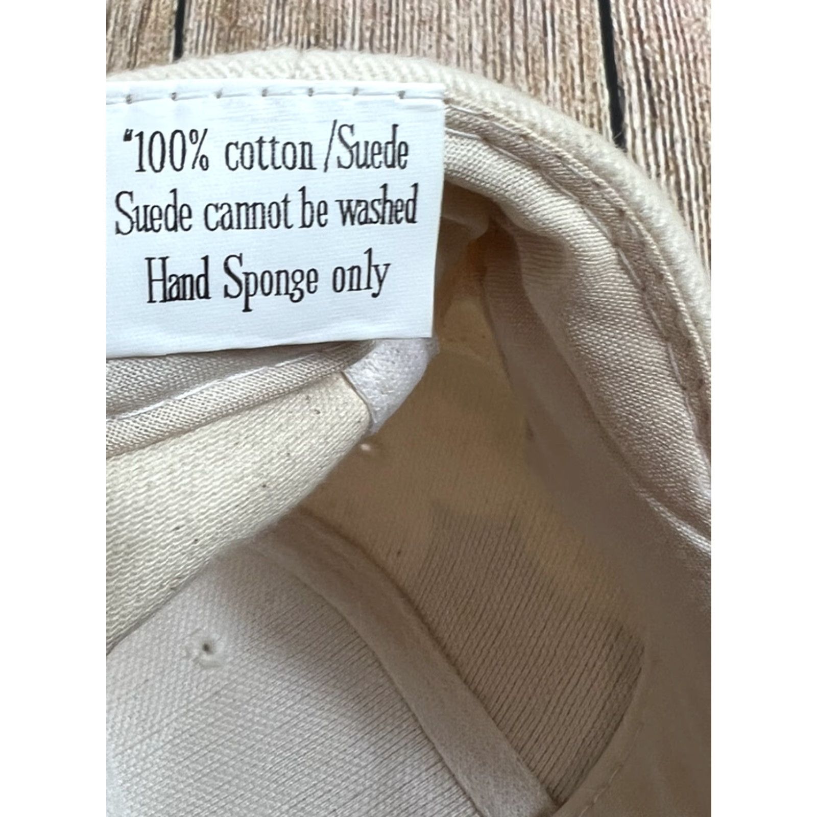 Vintage HaT Australia Tan Green Suede Brim Hat Adjustable Strap Baseball Cap Suede Green Adjustable Men Boys Mens Hat Cap Size ONE SIZE - 5 Thumbnail