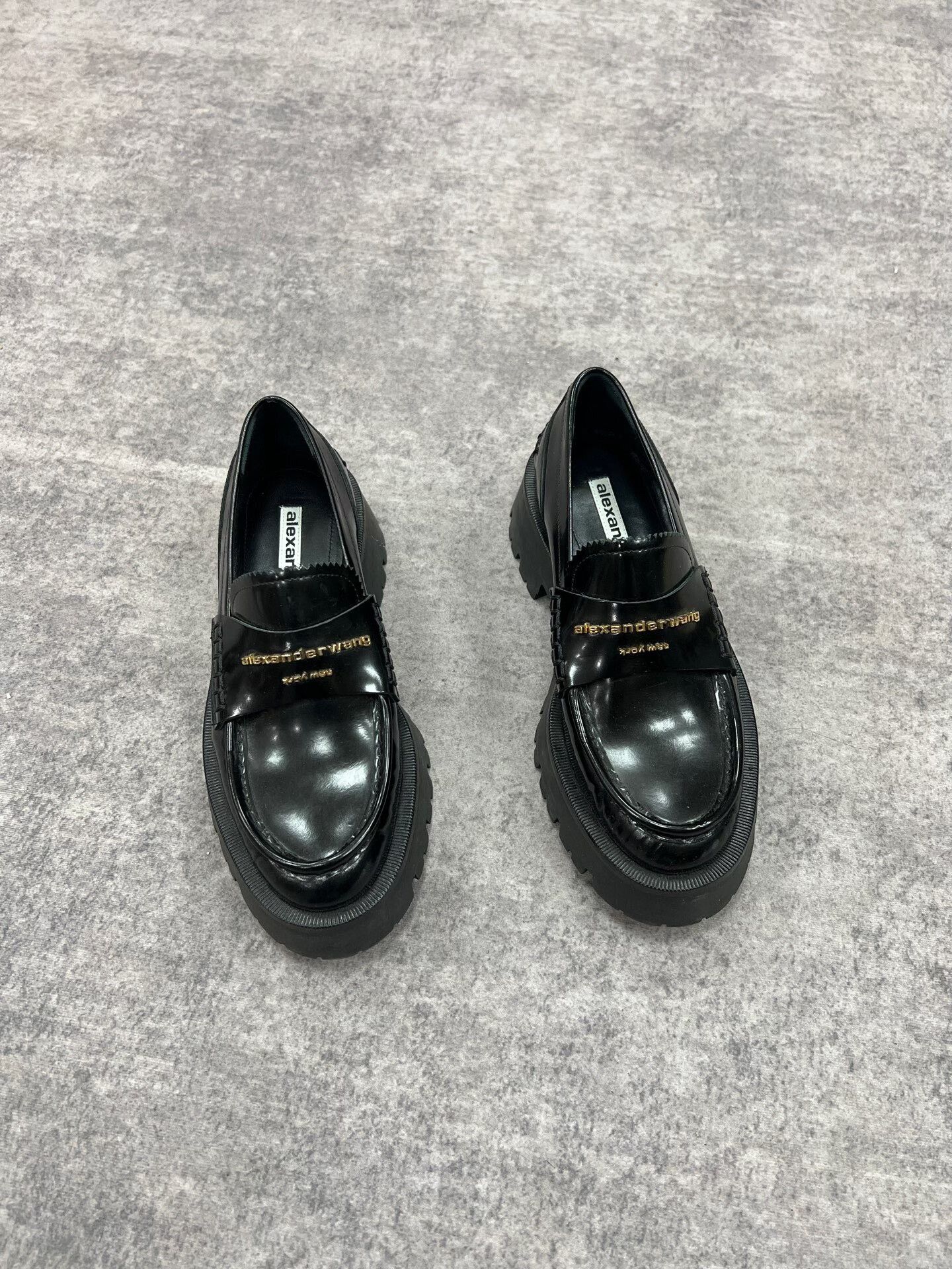 Alexander Wang alexander wang black loafers size 35 Size US 5 / IT 35 - 1 Thumbnail